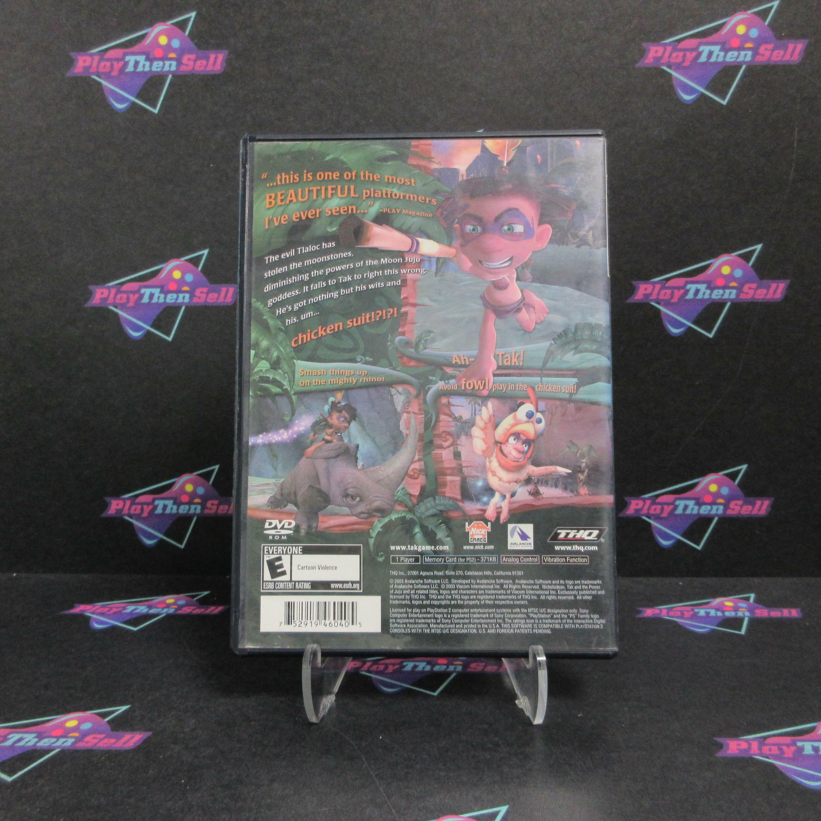 Tak and the Power of JuJu PS2 PlayStation 2 AD Complete CIB - Very Good