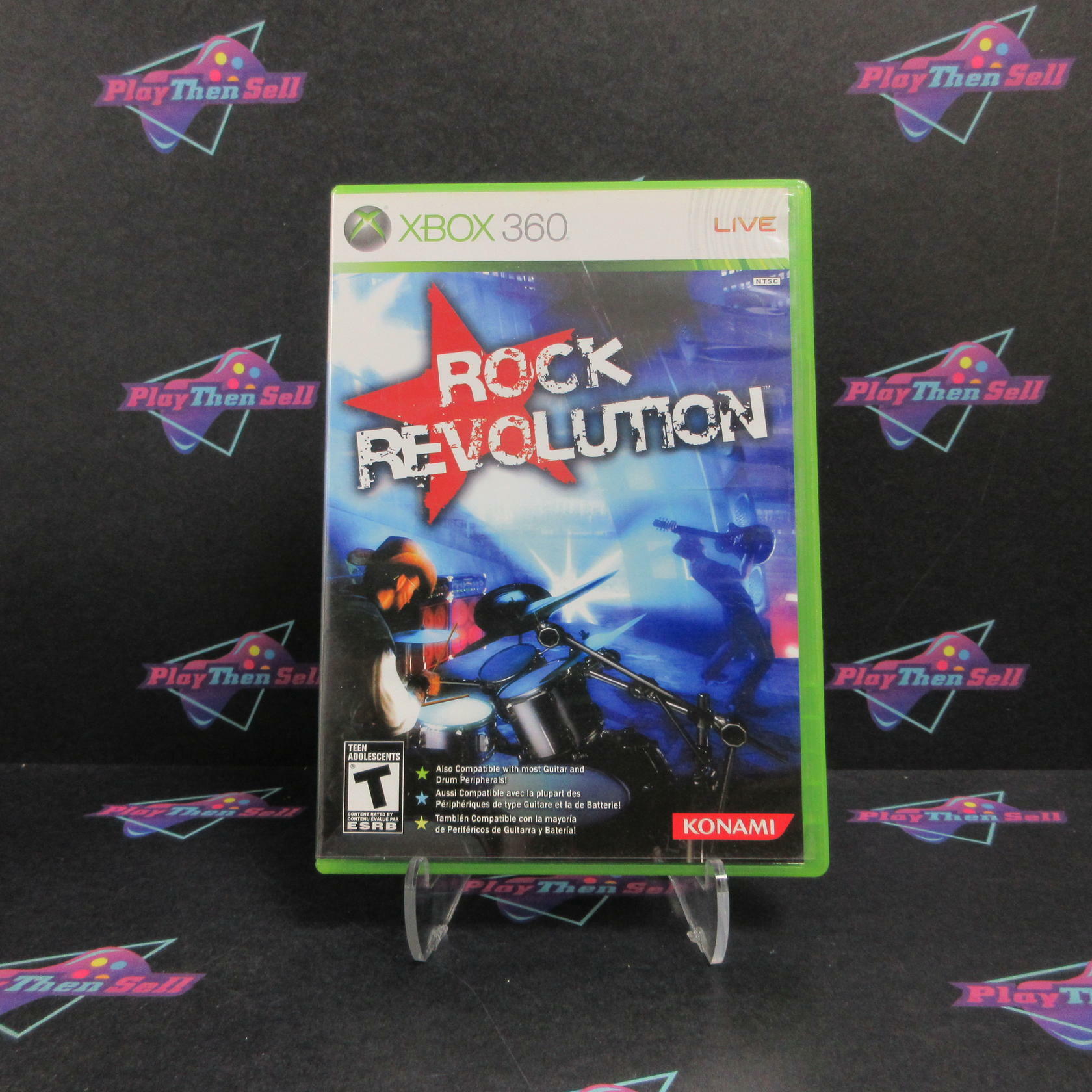 Rock Revolution Xbox 360 AD/MD Complete CIB - Very Good