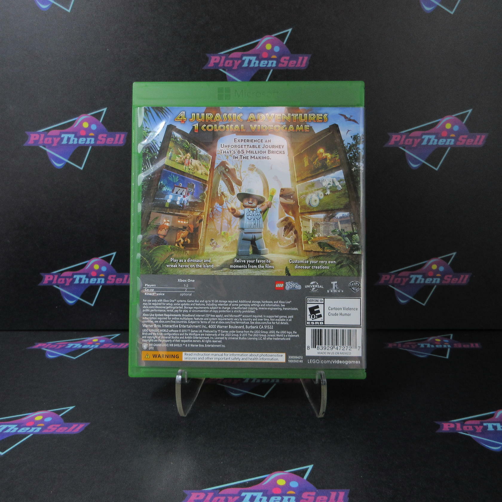 LEGO Jurassic World Xbox One Complete - Refurbished