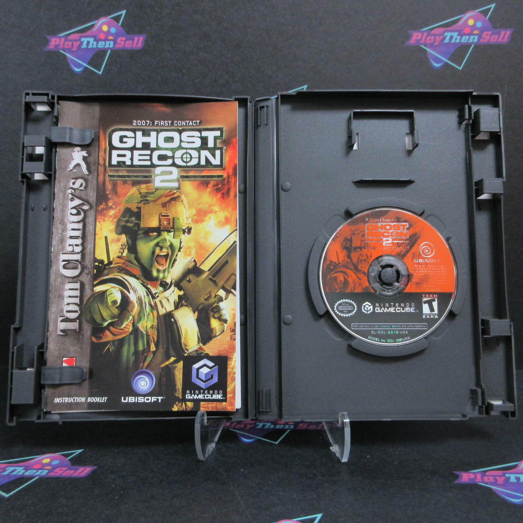 Tom Clancy's Ghost Recon 2 Nintendo GameCube Complete - Refurbished