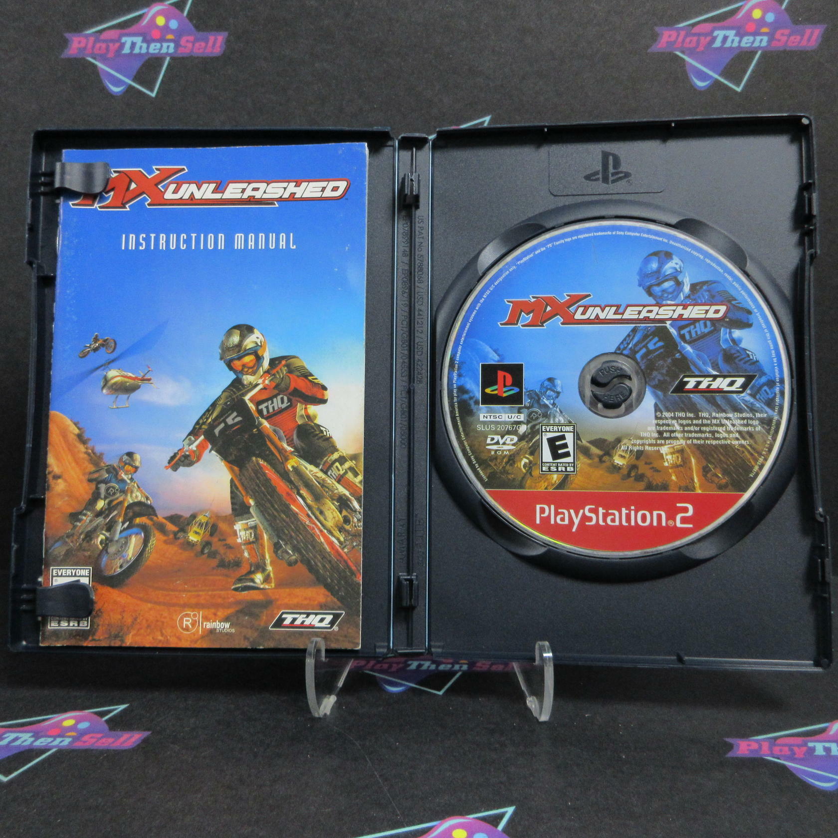 MX Unleashed PS2 PlayStation 2 GH Complete - Refurbished