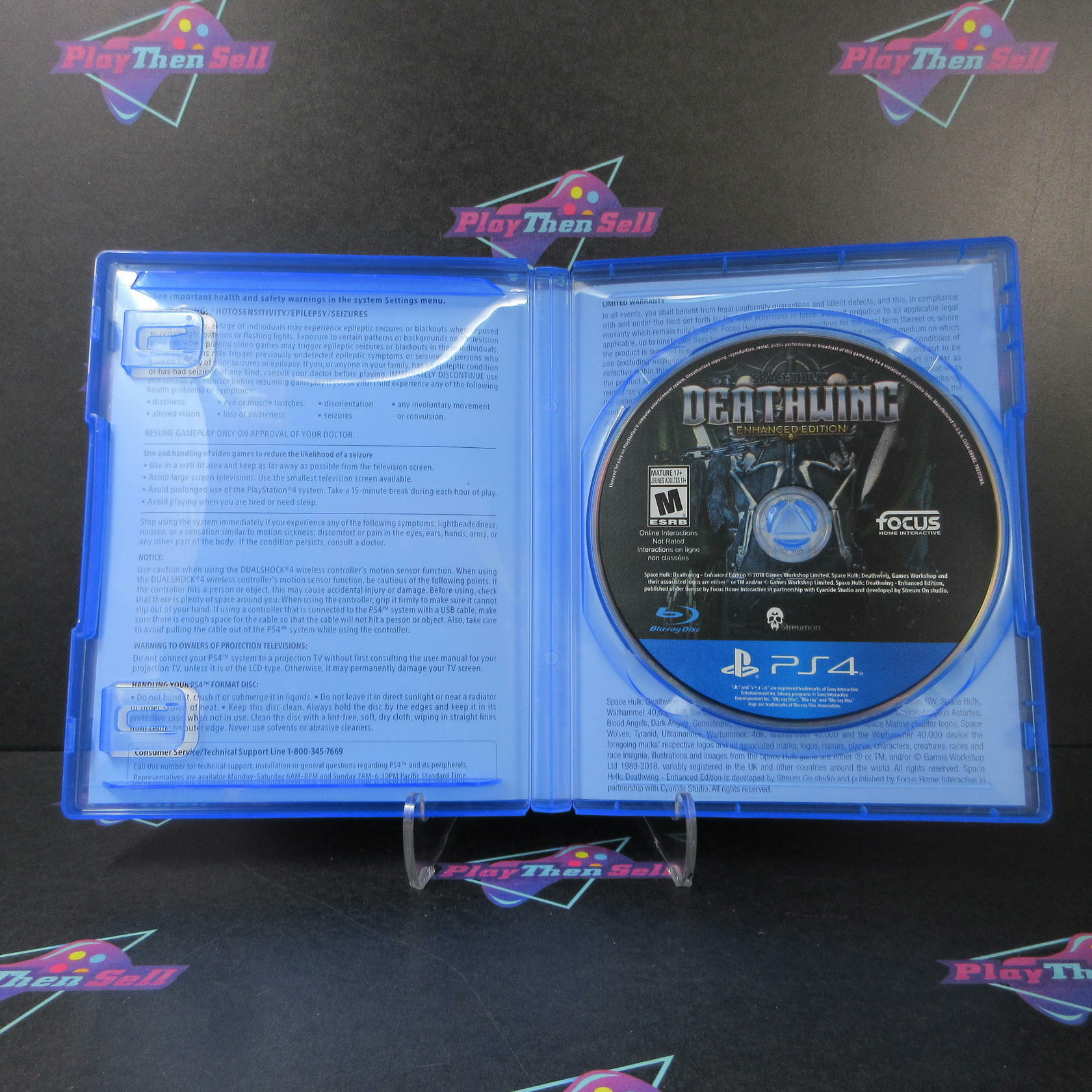 Space Hulk Deathwing Enhanced Edition PS4 PlayStation 4 Complete - Refurbished