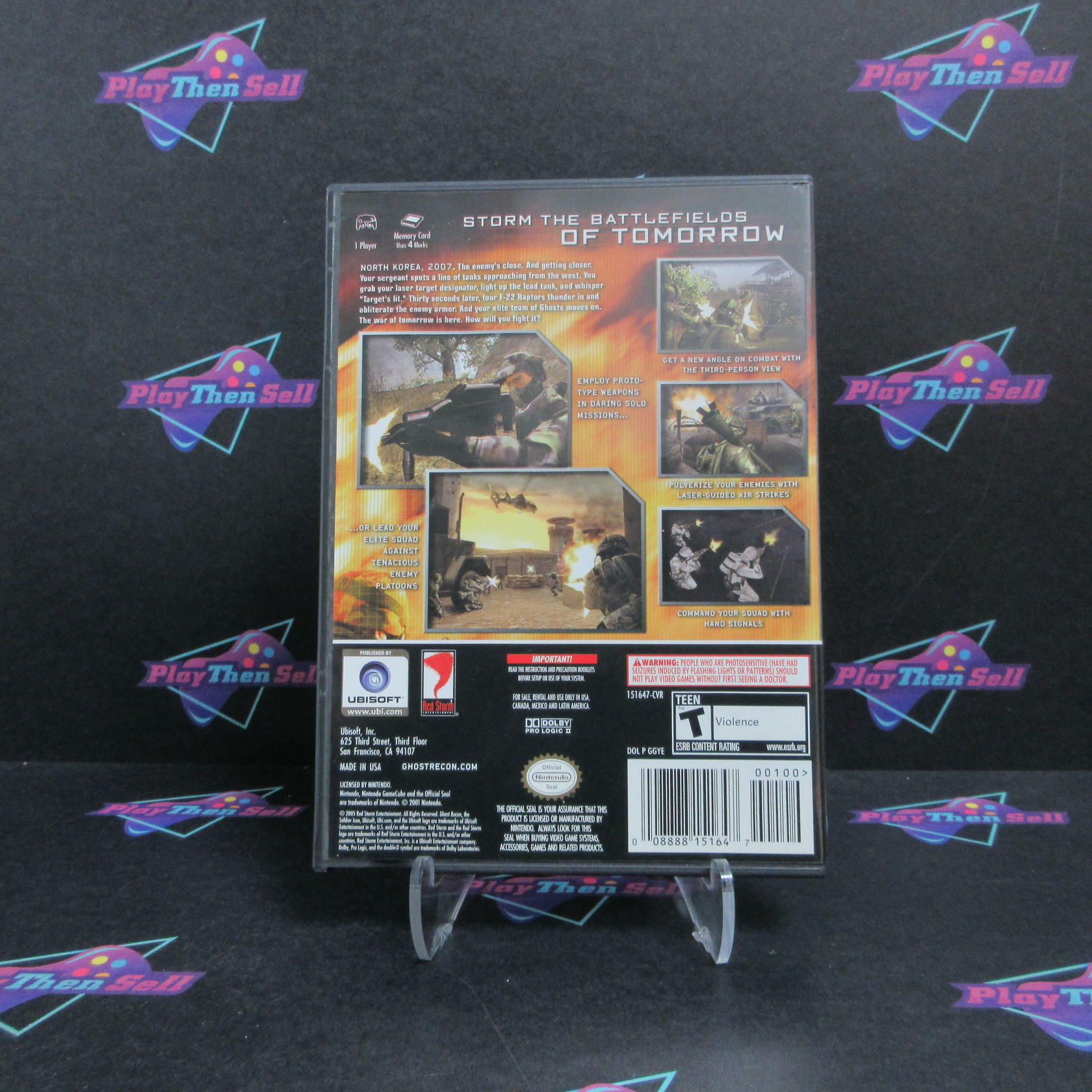 Tom Clancy's Ghost Recon 2 Nintendo GameCube Complete - Refurbished