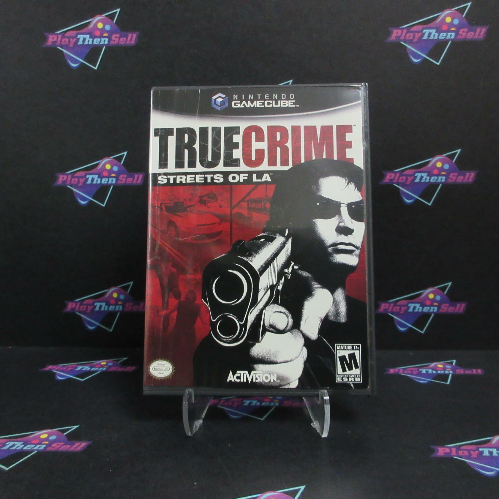True Crime Streets of LA Nintendo GameCube AD Complete CIB - Very Good