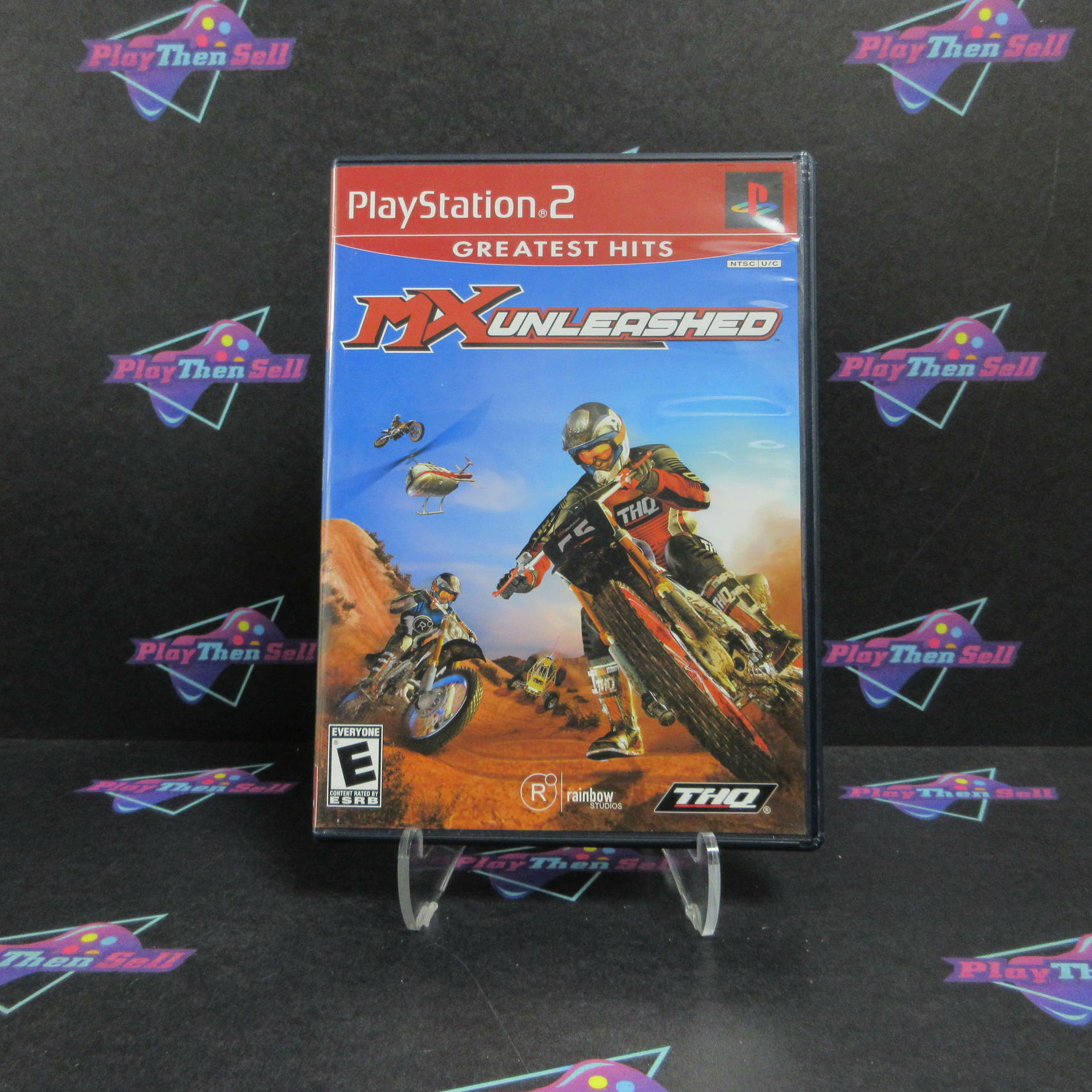 MX Unleashed PS2 PlayStation 2 GH Complete - Refurbished