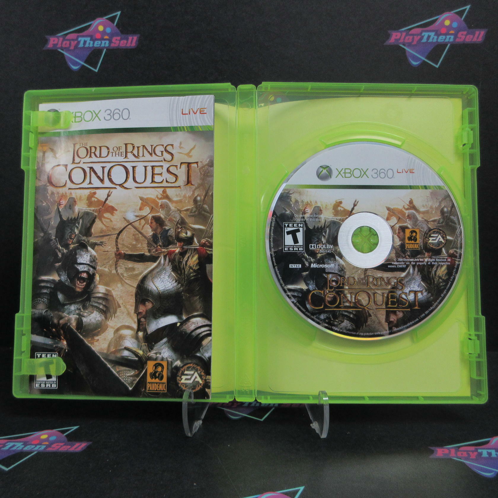 The Lord Of The Rings Conquest Xbox 360 AD/DD Complete CIB - Very Good