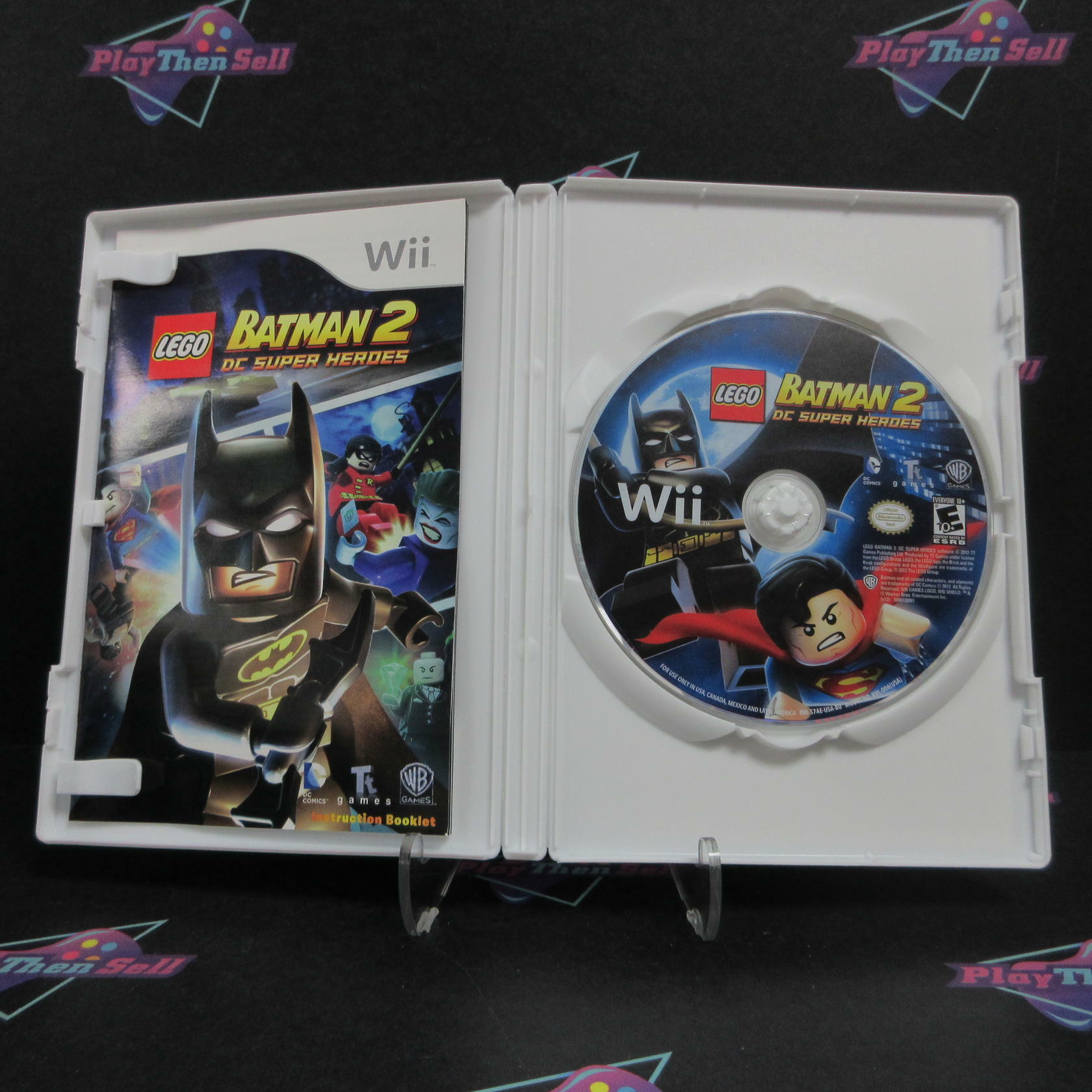 LEGO Batman2 DC Super Heroes Nintendo Wii Complete - Refurbished