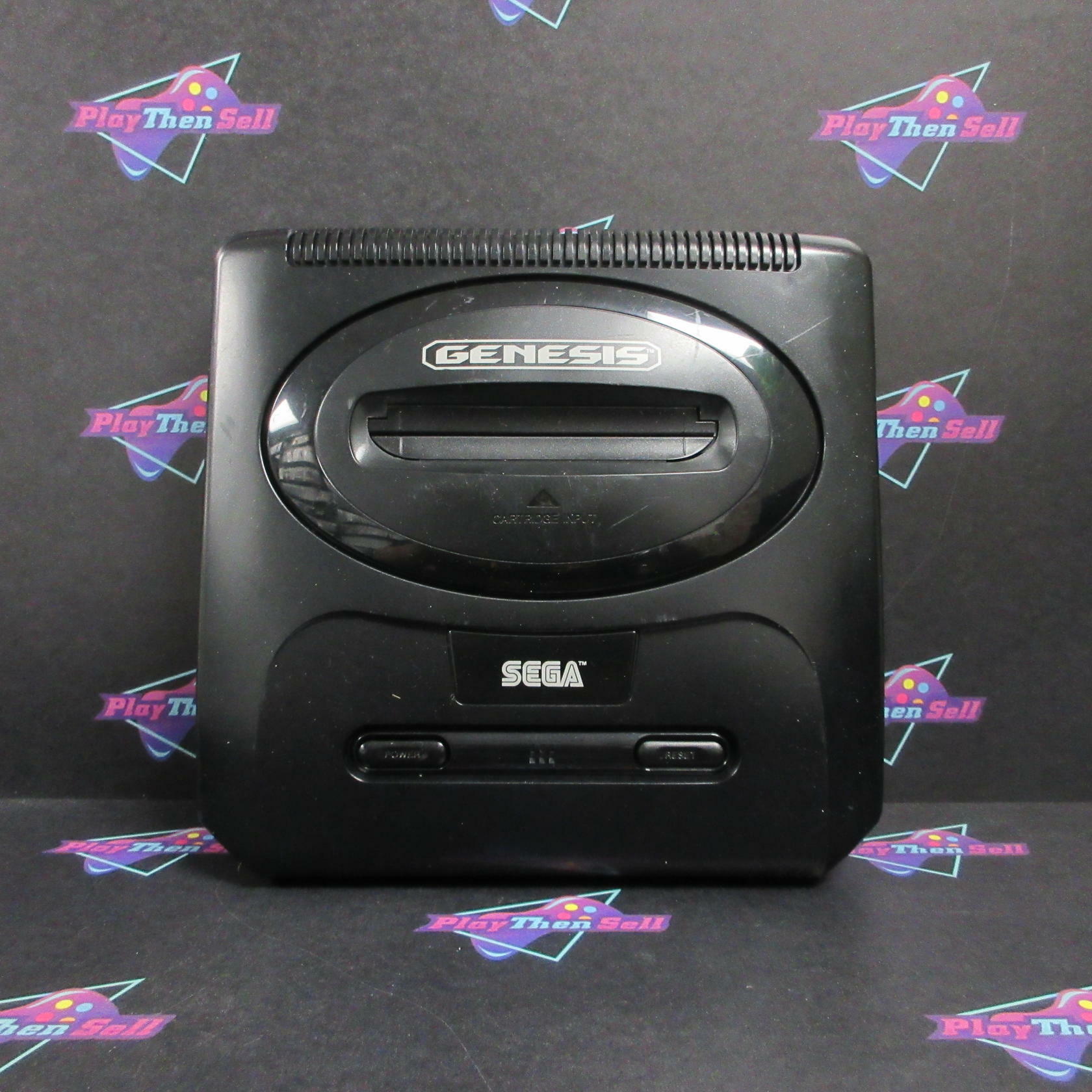 Refurbished Sega Genesis Model 2 Console + New 6 Button Controller Bundle VG - Refurbished