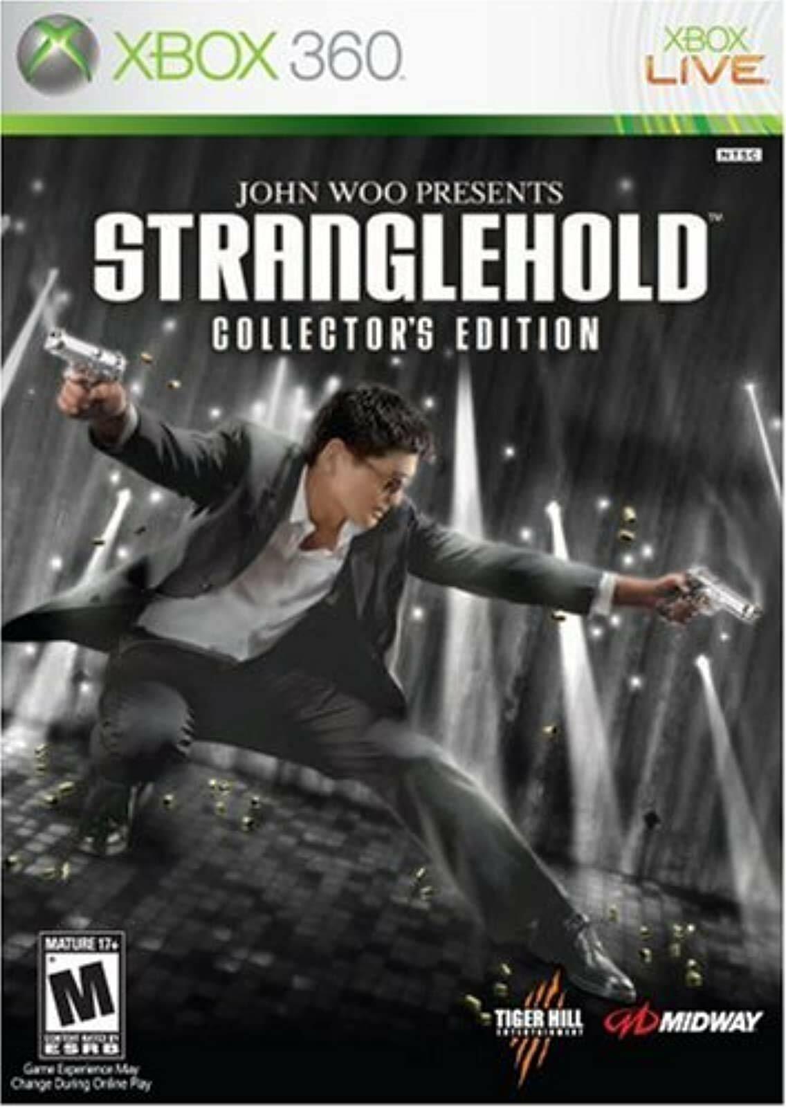 Stranglehold Collector's Edition Xbox 360 + Bonus DVD Complete - Refurbished