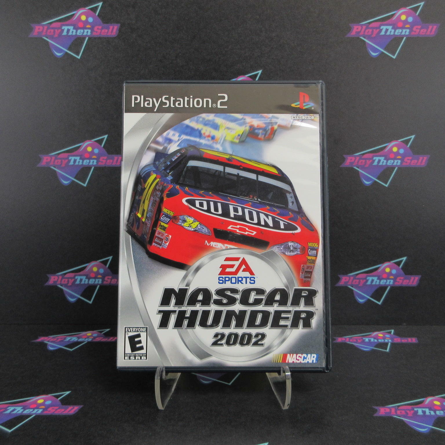 NASCAR Thunder 2002 PS2 PlayStation 2 + Reg Card Complete - Excellent