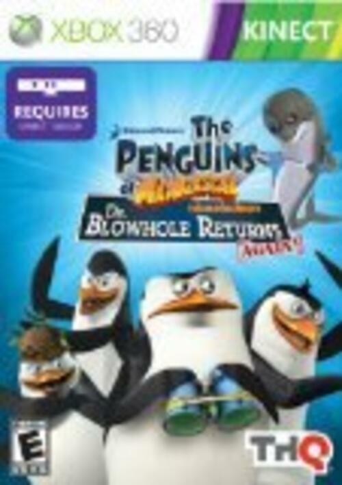 The Penguins of Madagascar Dr Blowhole Returns Again Xbox 360 CIB - Excellent