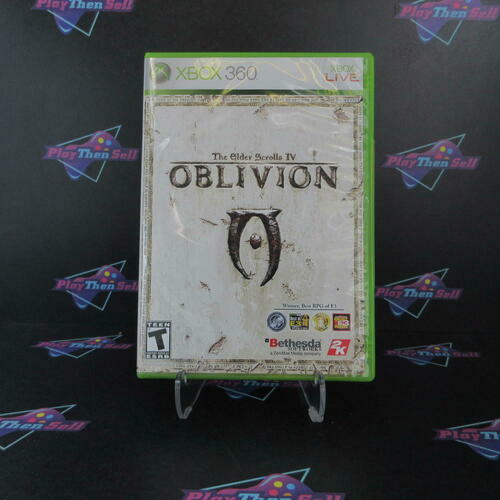 Elder Scrolls IV Oblivion - Xbox 360 + Reg Card Complete - Excellent