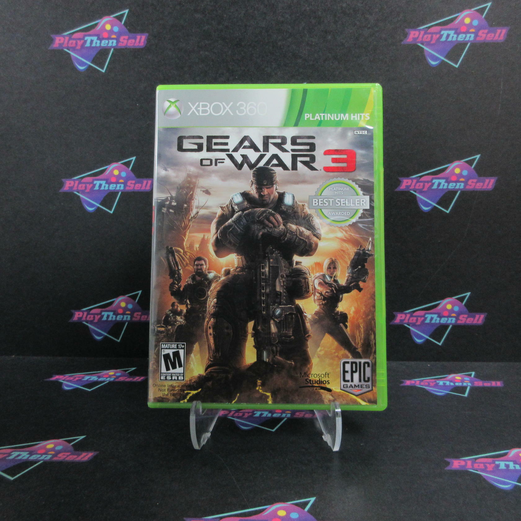 Gears of War 3 Xbox 360 PH Complete - Excellent