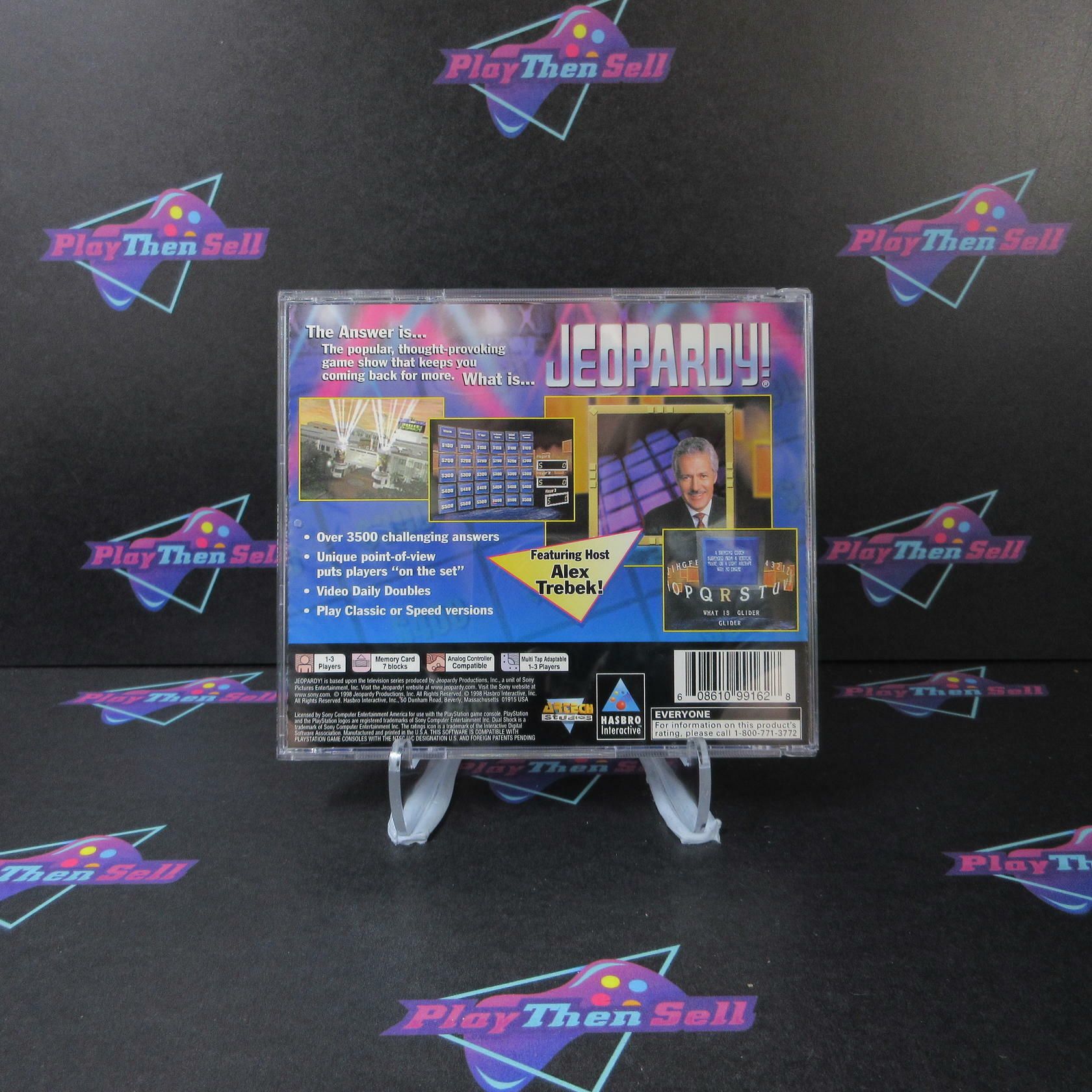 Jeopardy PS1 PlayStation 1 Complete - Excellent