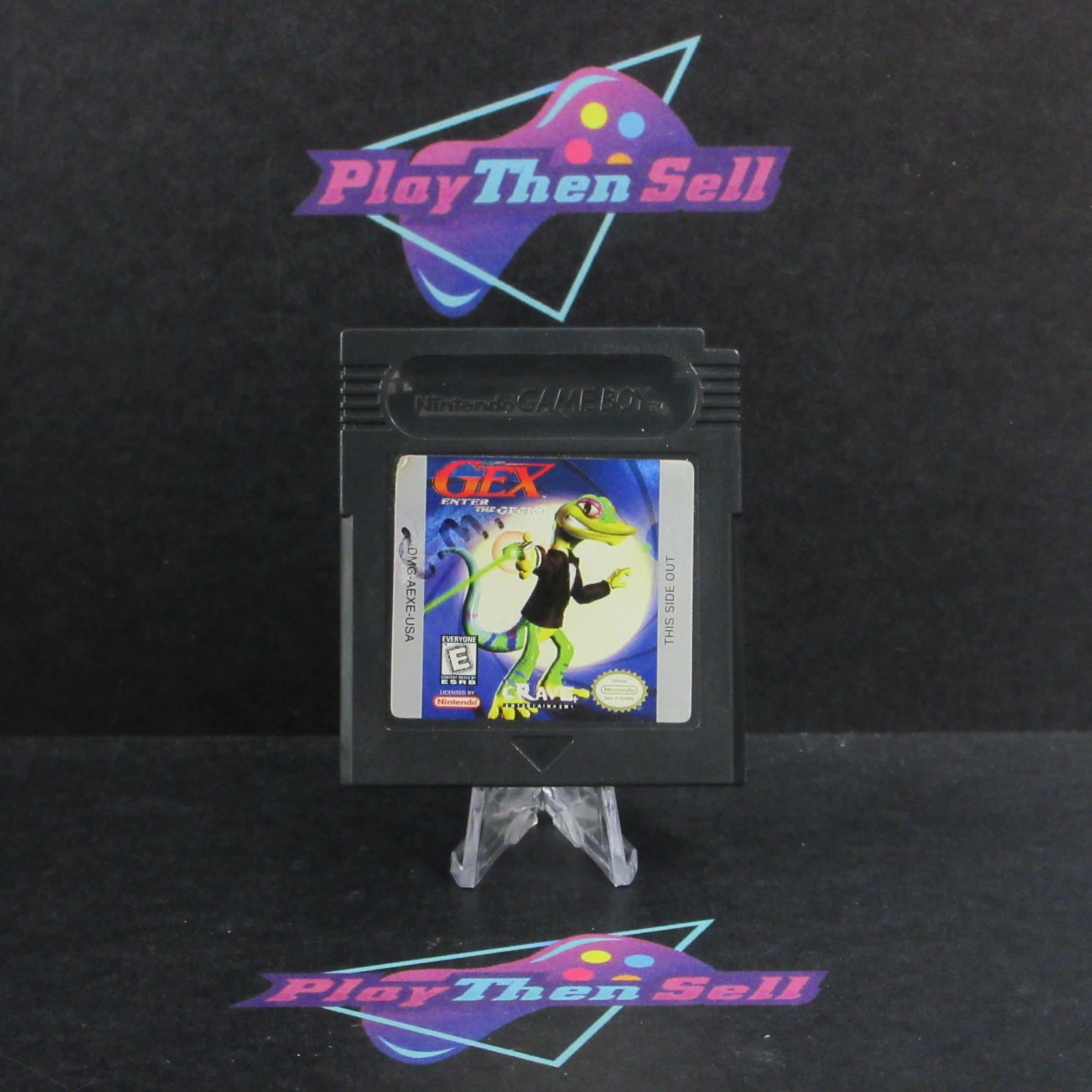 Gex Enter the Gecko Game Boy Color GBC Cartridge Only AD Authentic / Tested - Very Good