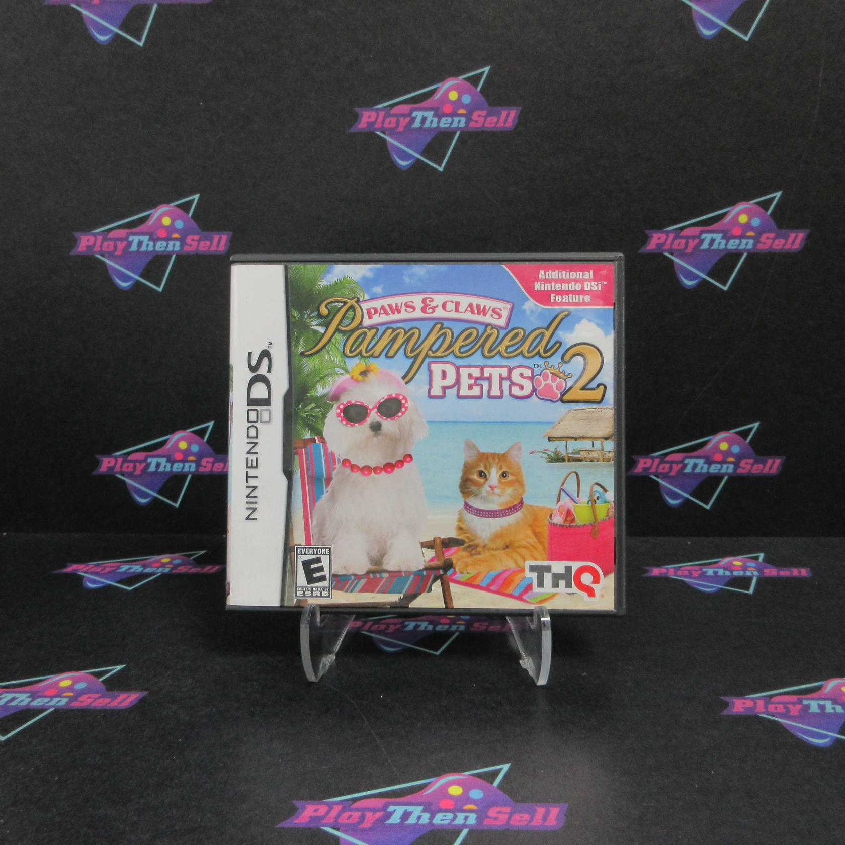 Paws and Claws Pampered Pets 2 Nintendo DS MD Complete CIB - Very Good