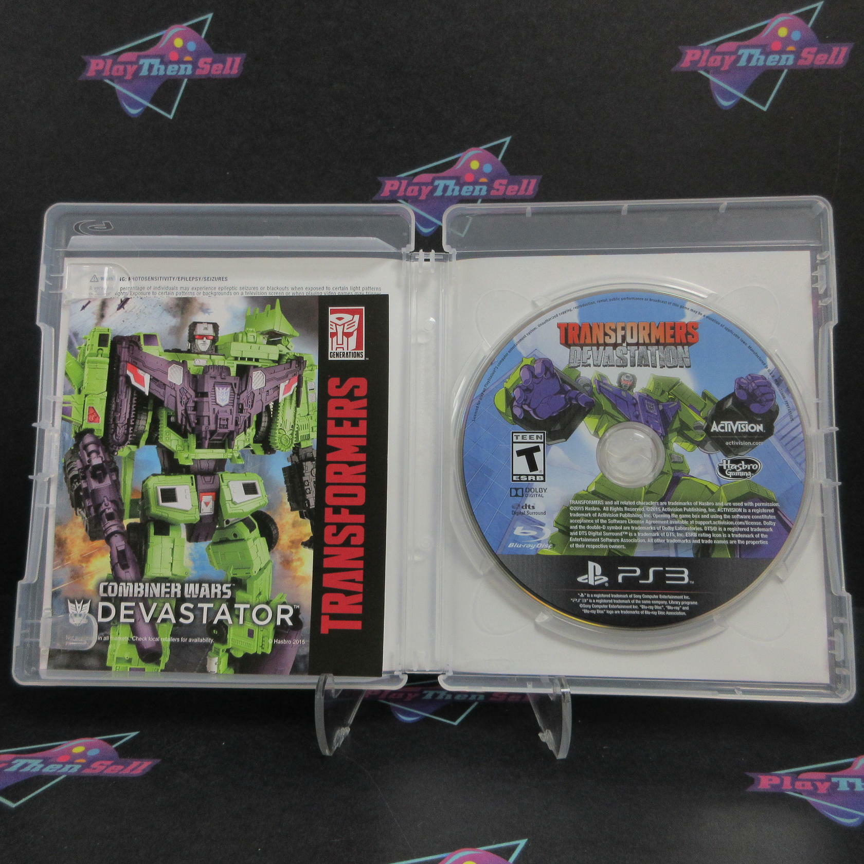 Transformers Devastation PS3 PlayStation 3 Complete - Excellent