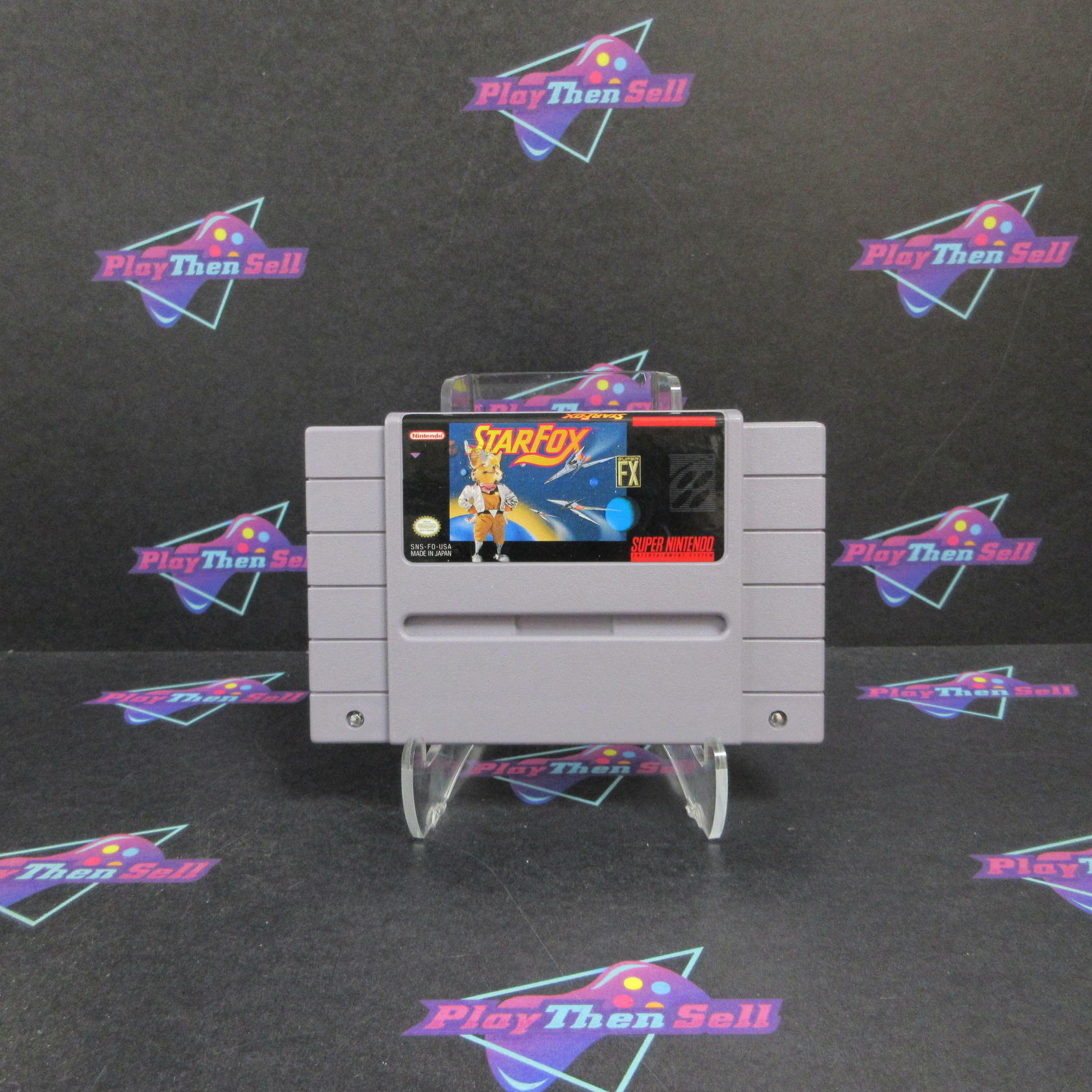 Star Fox Super Nintendo SNES Cartridge Only AD Authentic / Tested - Very Good