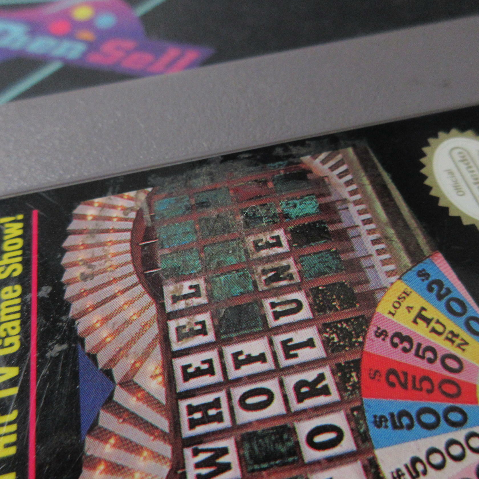 Wheel of Fortune Nintendo NES Cartridge Only AD Authentic / Tested - Very Good