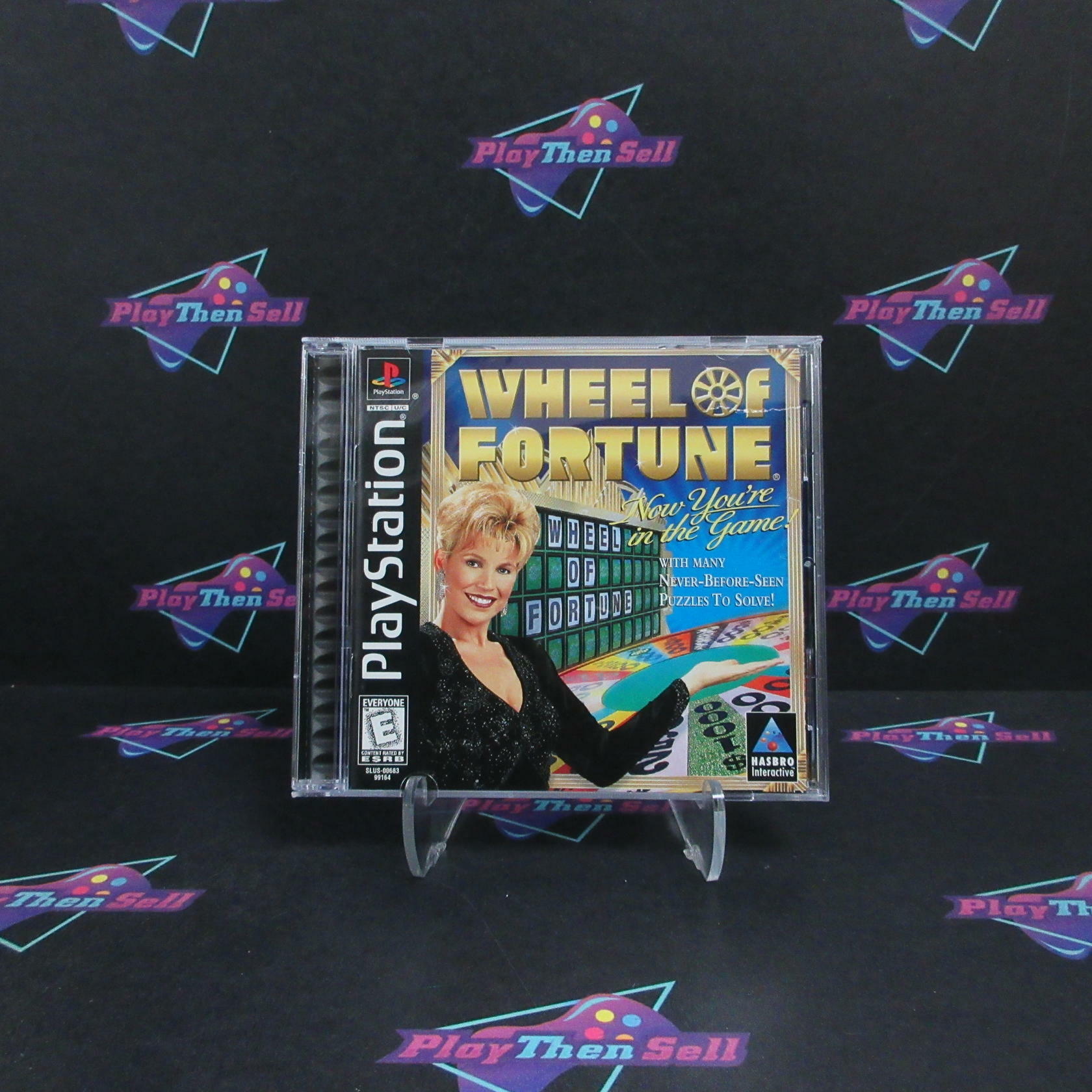 Wheel of Fortune PS1 PlayStation 1 MD Complete CIB - Very Good
