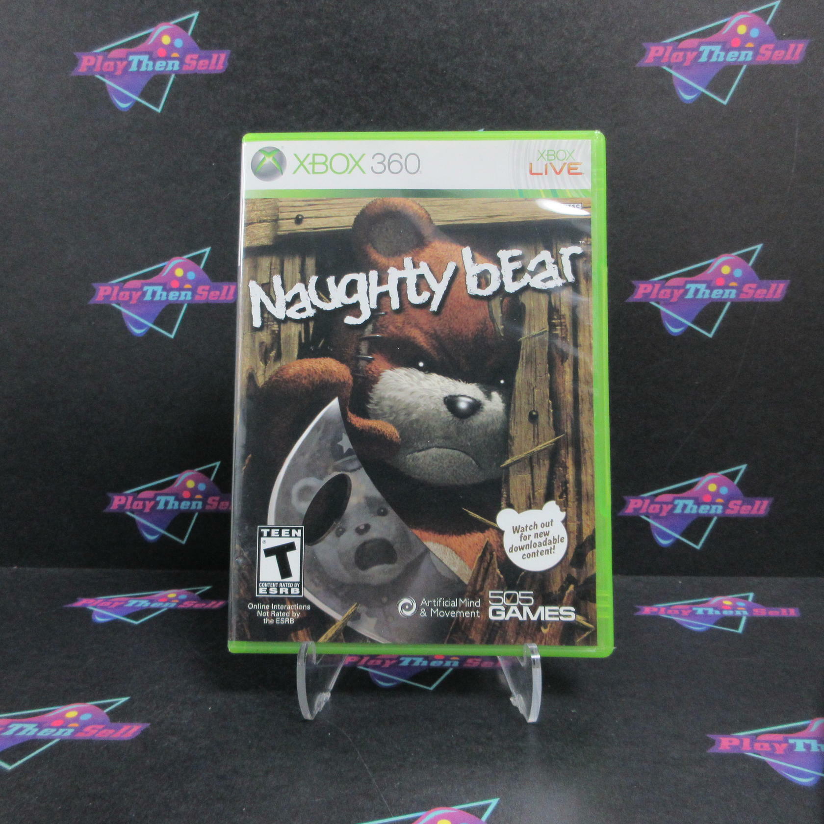 Naughty Bear Xbox 360 Complete - Excellent