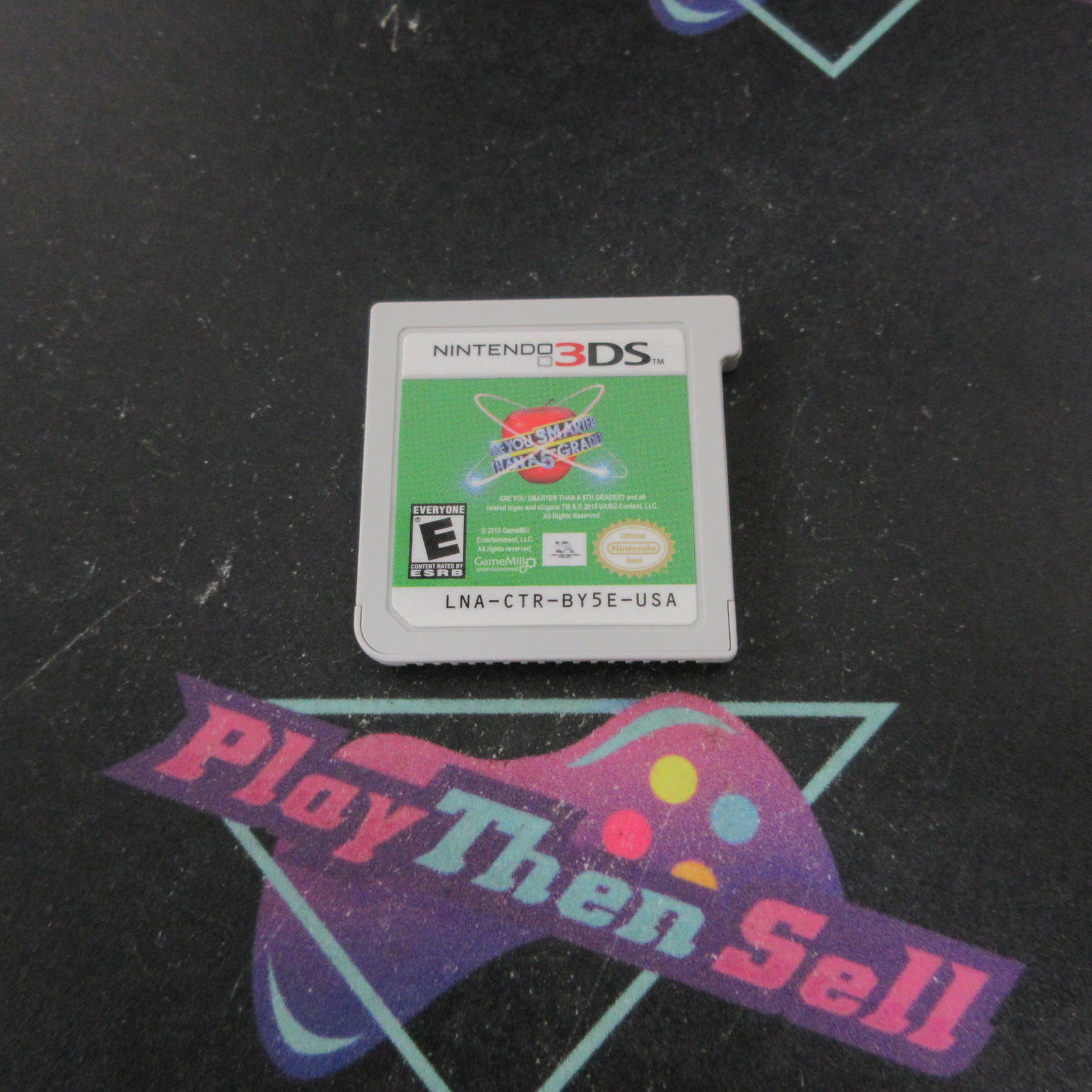 Are You Smarter Than a 5th Grader Nintendo 3DS AD Complete CIB - Very Good