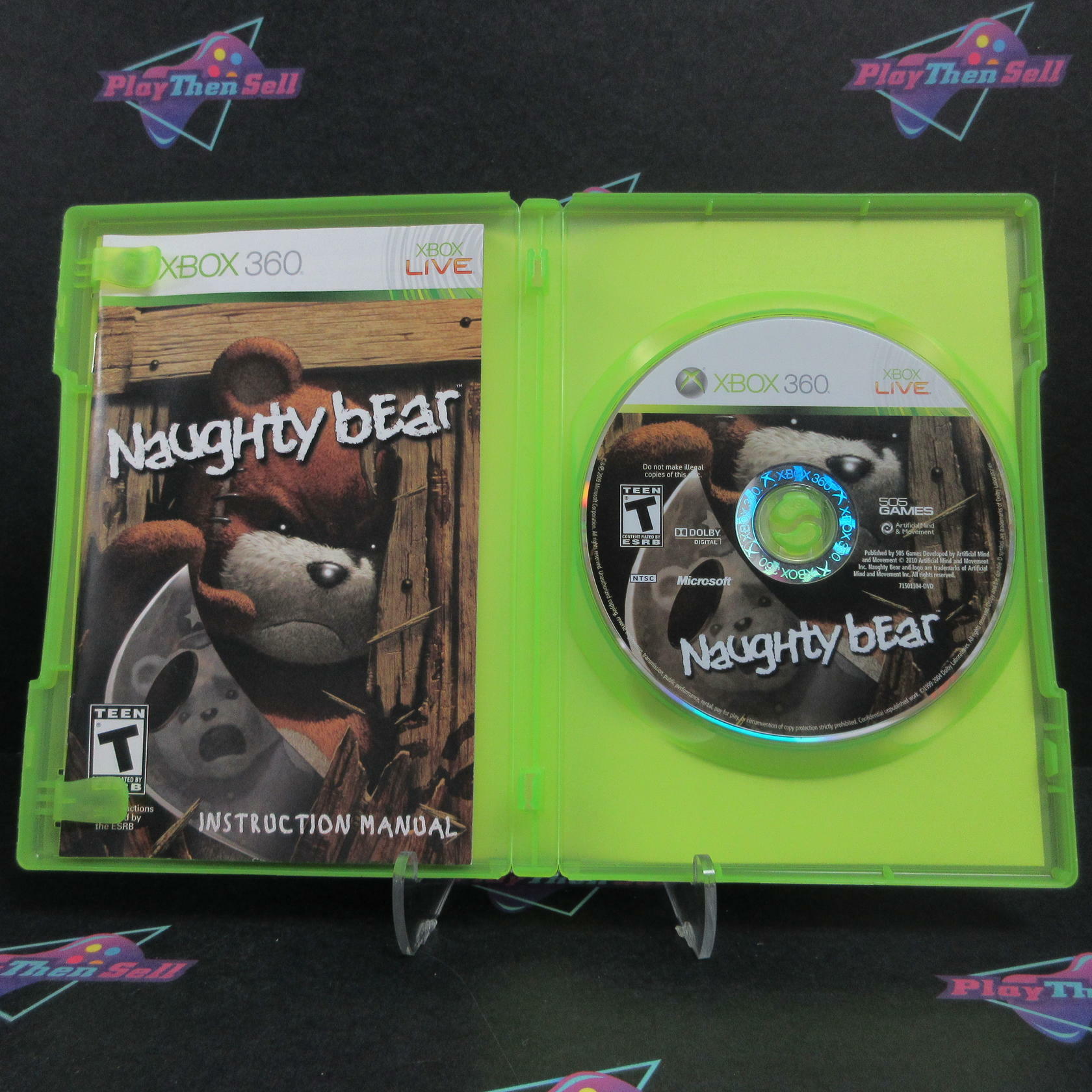 Naughty Bear Xbox 360 Complete - Excellent