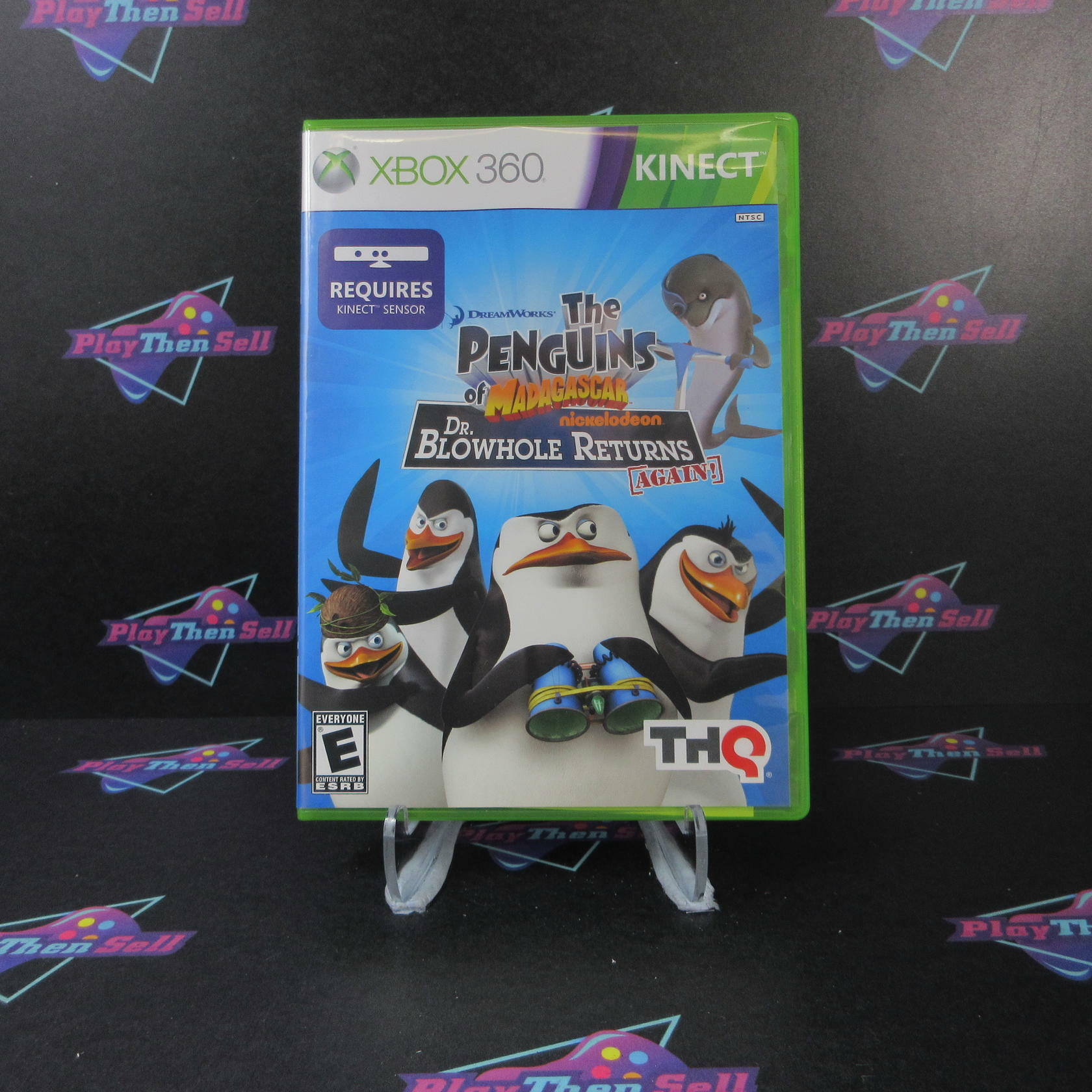 The Penguins of Madagascar Dr Blowhole Returns Again Xbox 360 CIB - Excellent