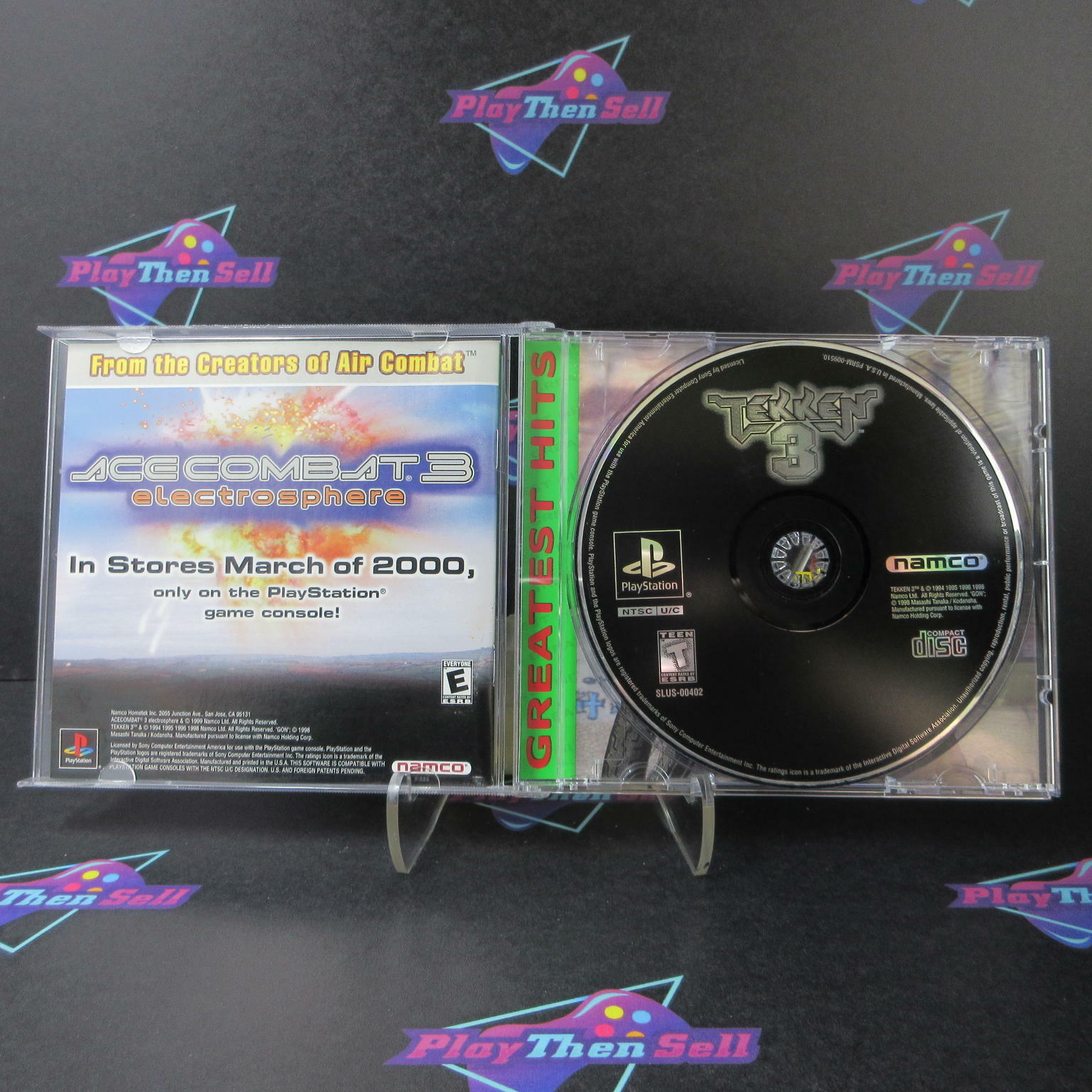 Tekken 3 PS1 PlayStation 1 GH + Reg Card Complete - Excellent