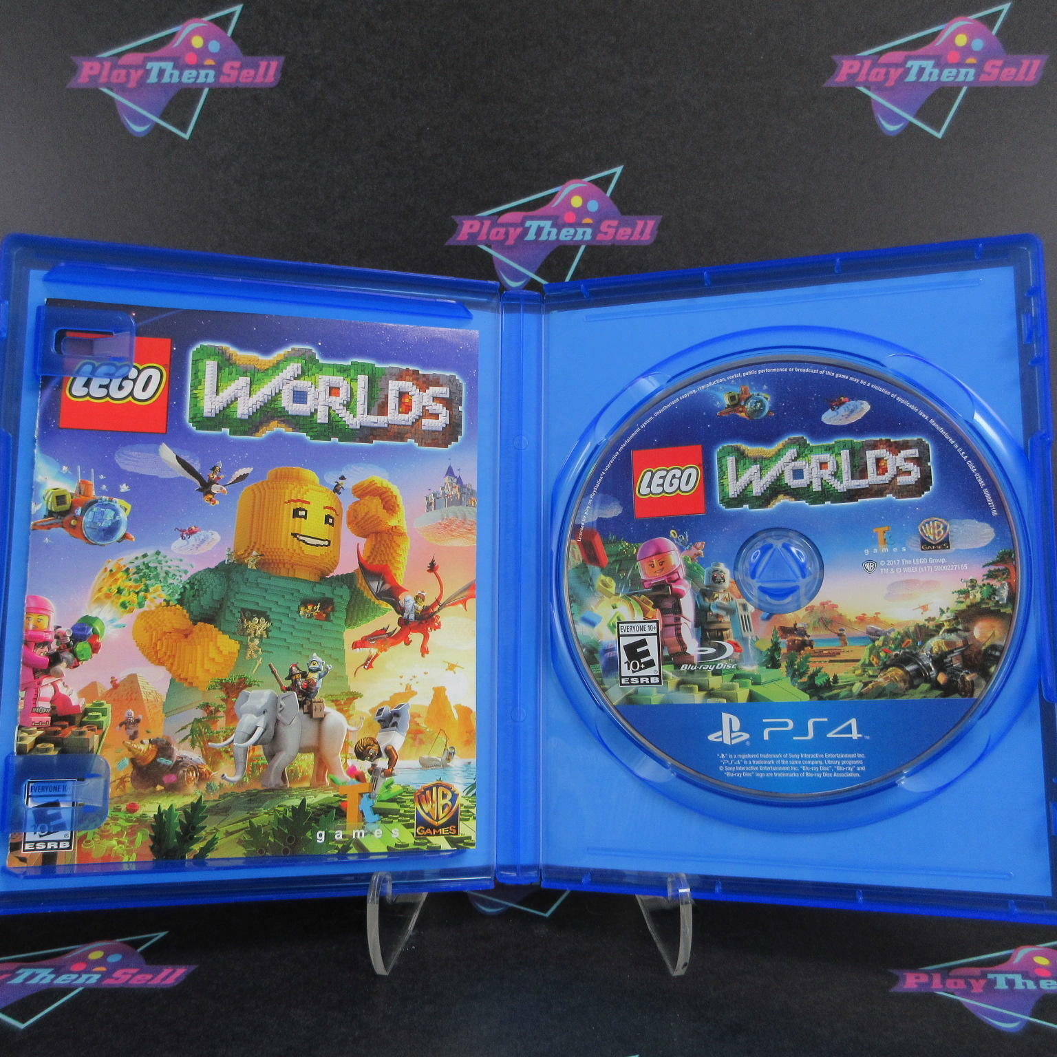 LEGO Worlds PS4 PlayStation 4 Complete - Excellent
