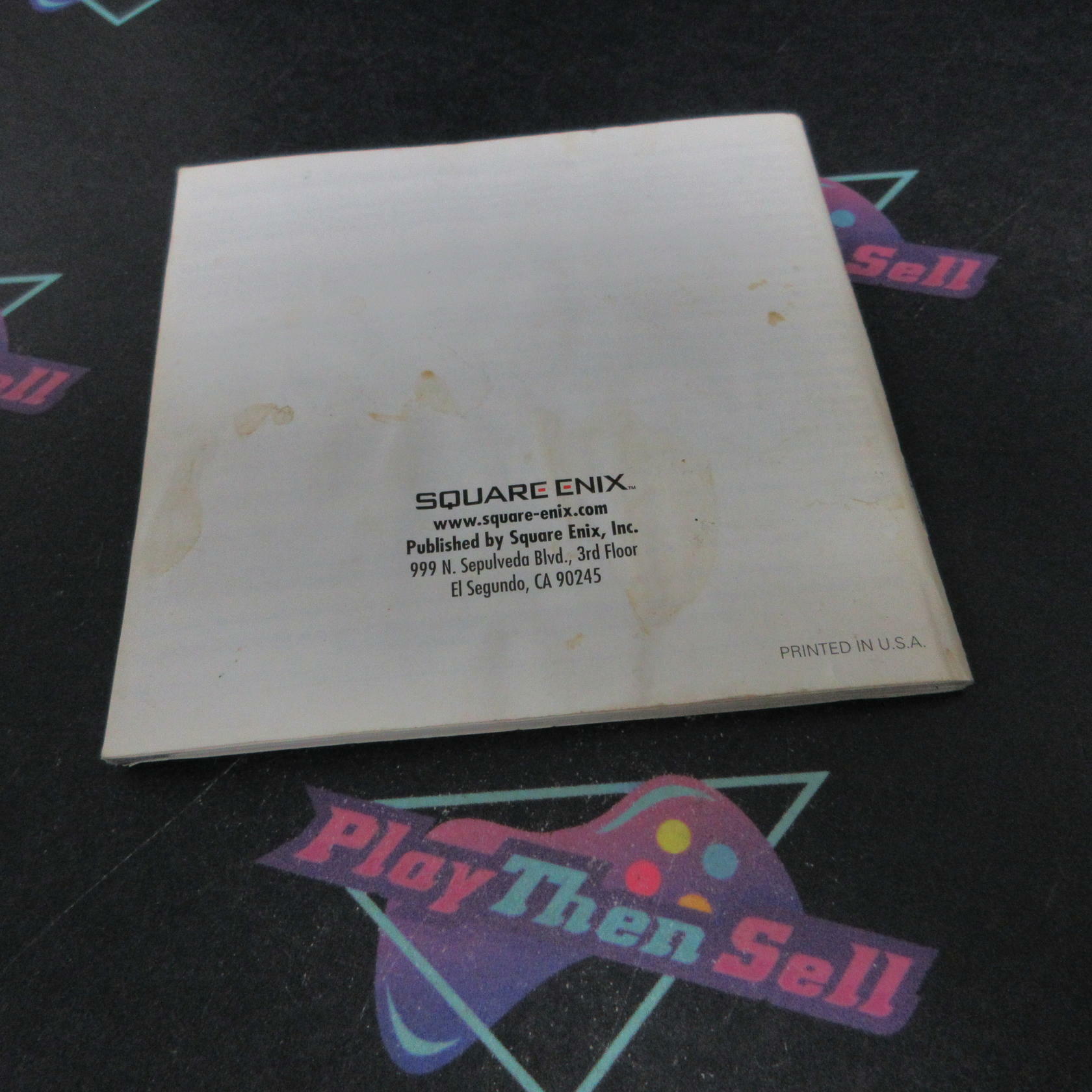 Final Fantasy III 3 Nintendo DS AD/MD Complete CIB - Very Good