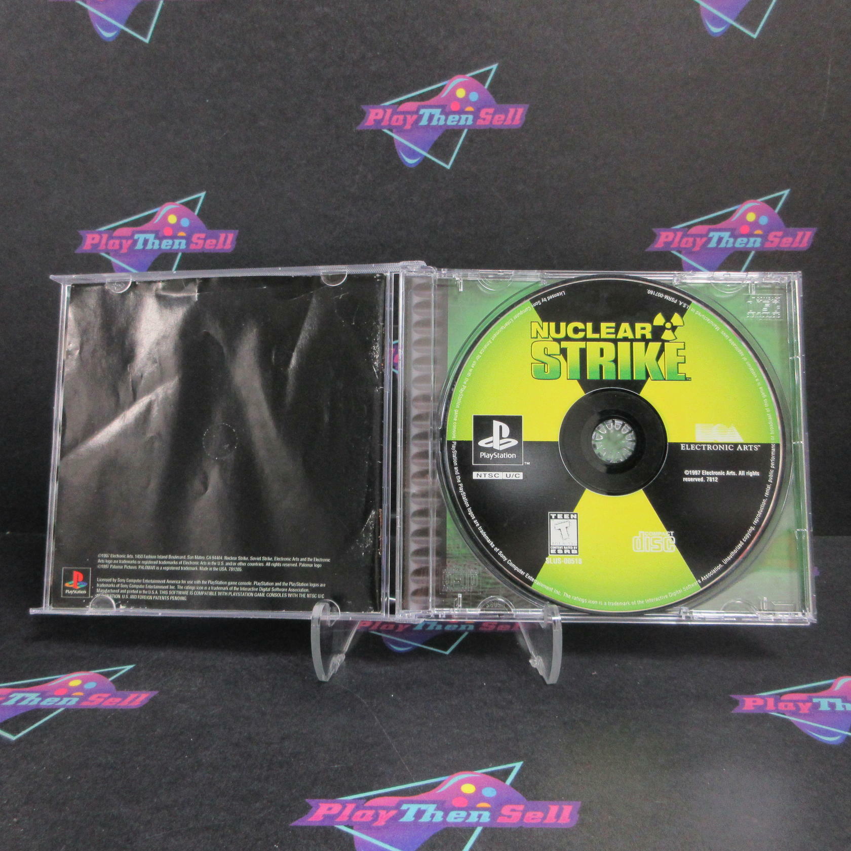 Nuclear Strike PS1 PlayStation 1 MD Complete CIB - Very Good