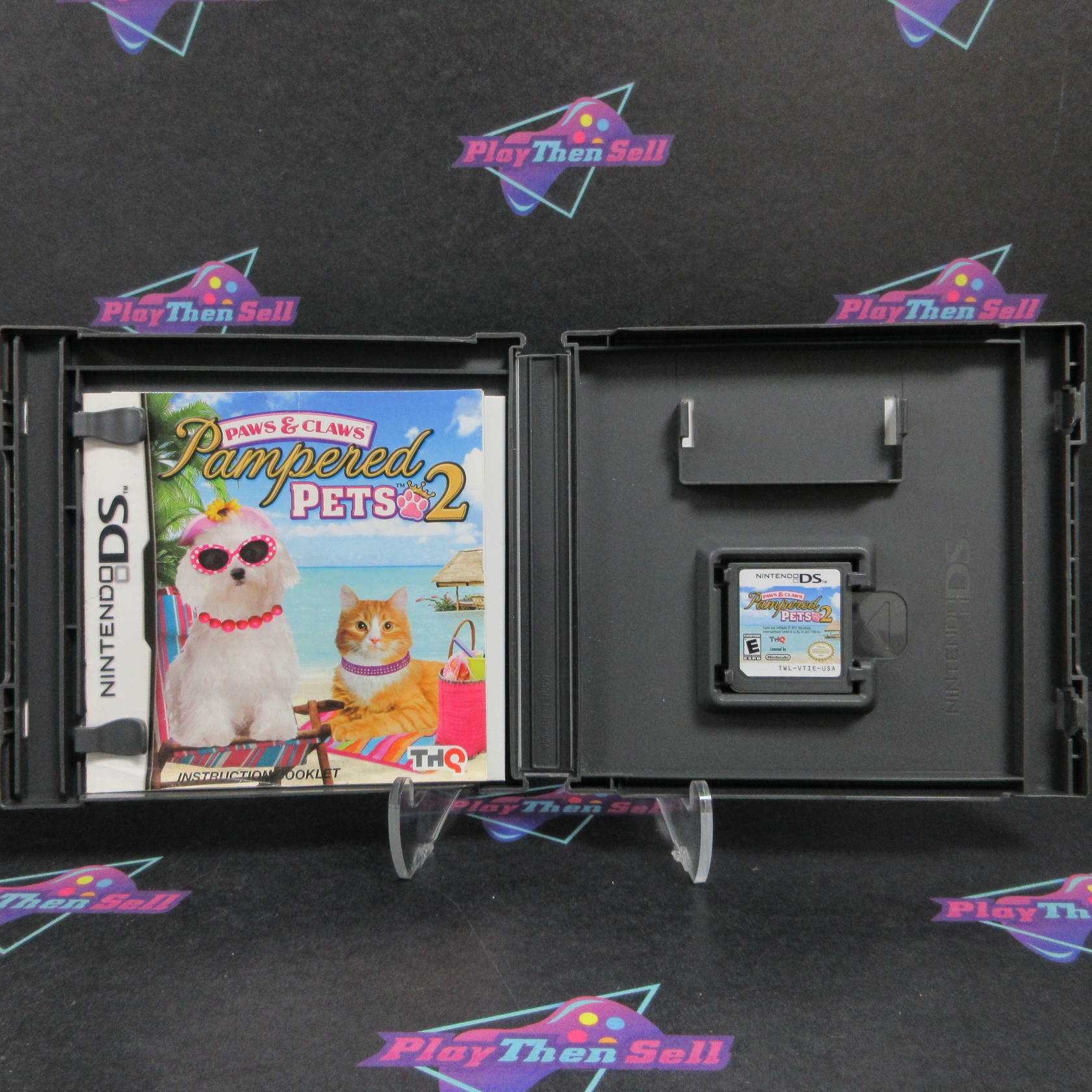 Paws and Claws Pampered Pets 2 Nintendo DS MD Complete CIB - Very Good