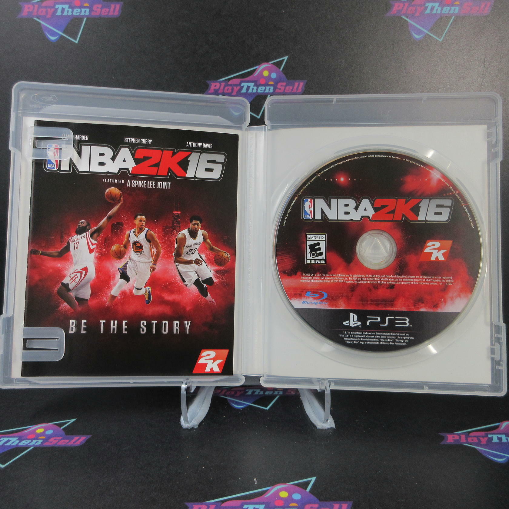 NBA 2K16 PS3 PlayStation 3 Anthony Davis Complete - Excellent