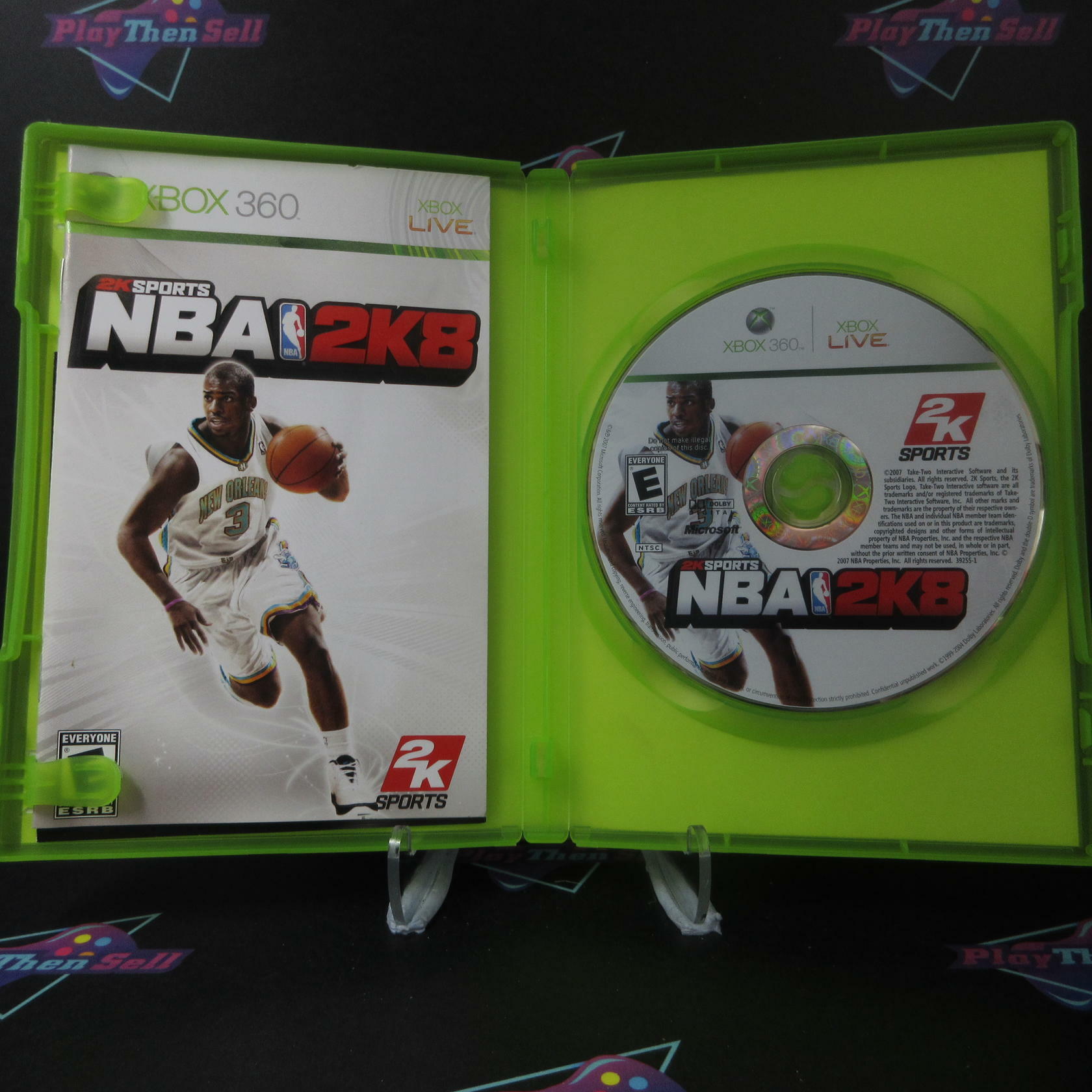 NBA 2K8 Xbox 360 Complete - Excellent