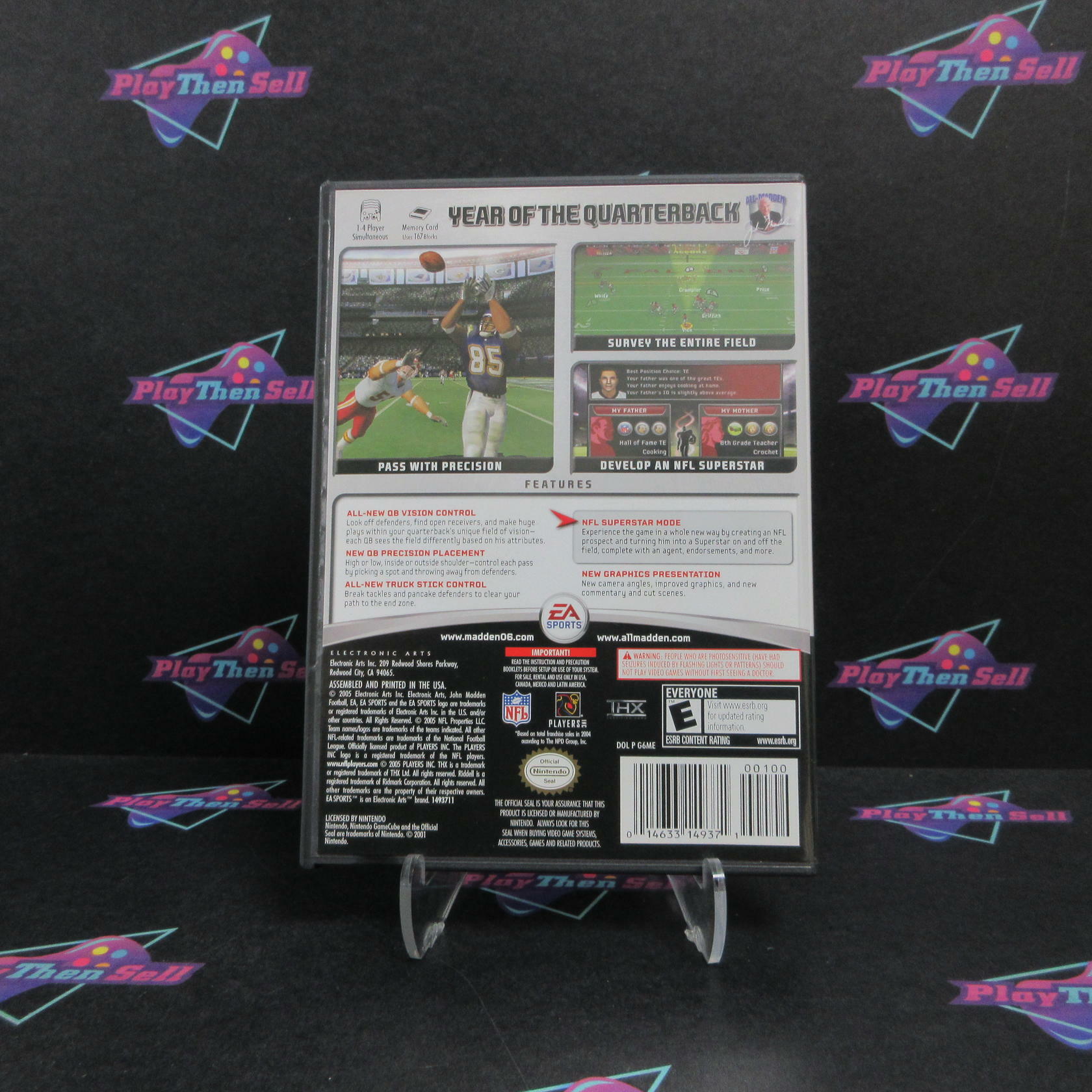 Madden NFL 2006 Nintendo GameCube Complete - Refurbished