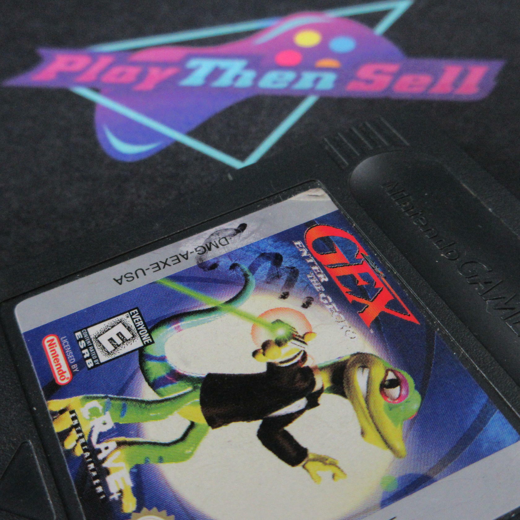 Gex Enter the Gecko Game Boy Color GBC Cartridge Only AD Authentic / Tested - Very Good