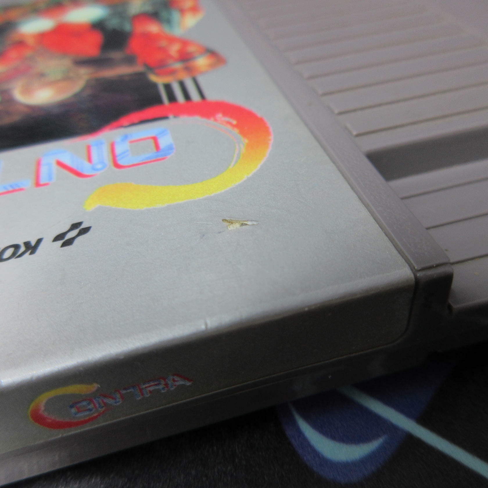 Contra Nintendo NES Cartridge Only AD Authentic / Tested - Very Good