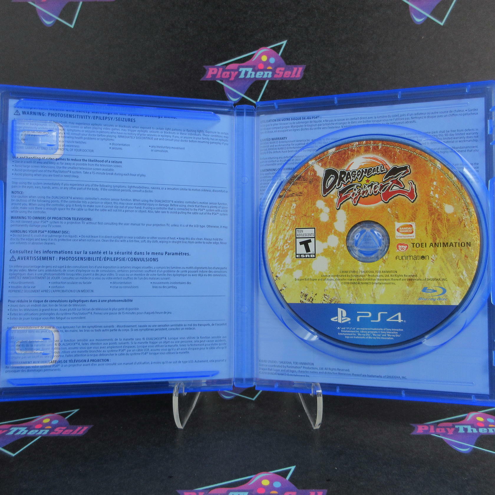 Dragon Ball Fighterz PS4 PlayStation 4 Complete - Excellent
