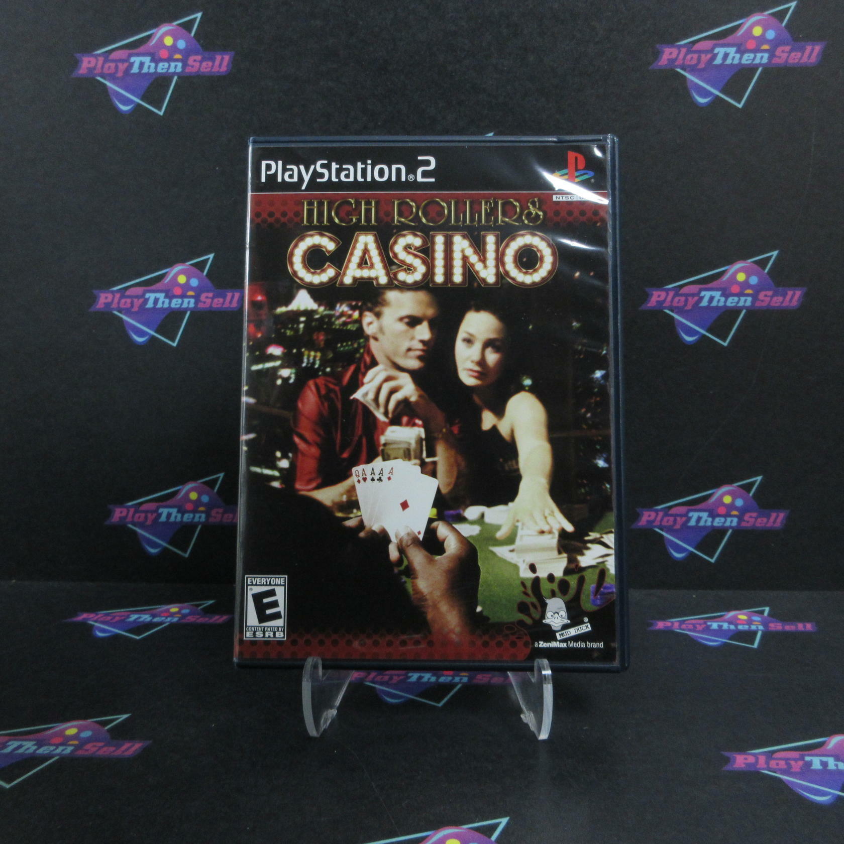 High Rollers Casino PS2 PlayStation 2 + Reg Card Complete - Excellent
