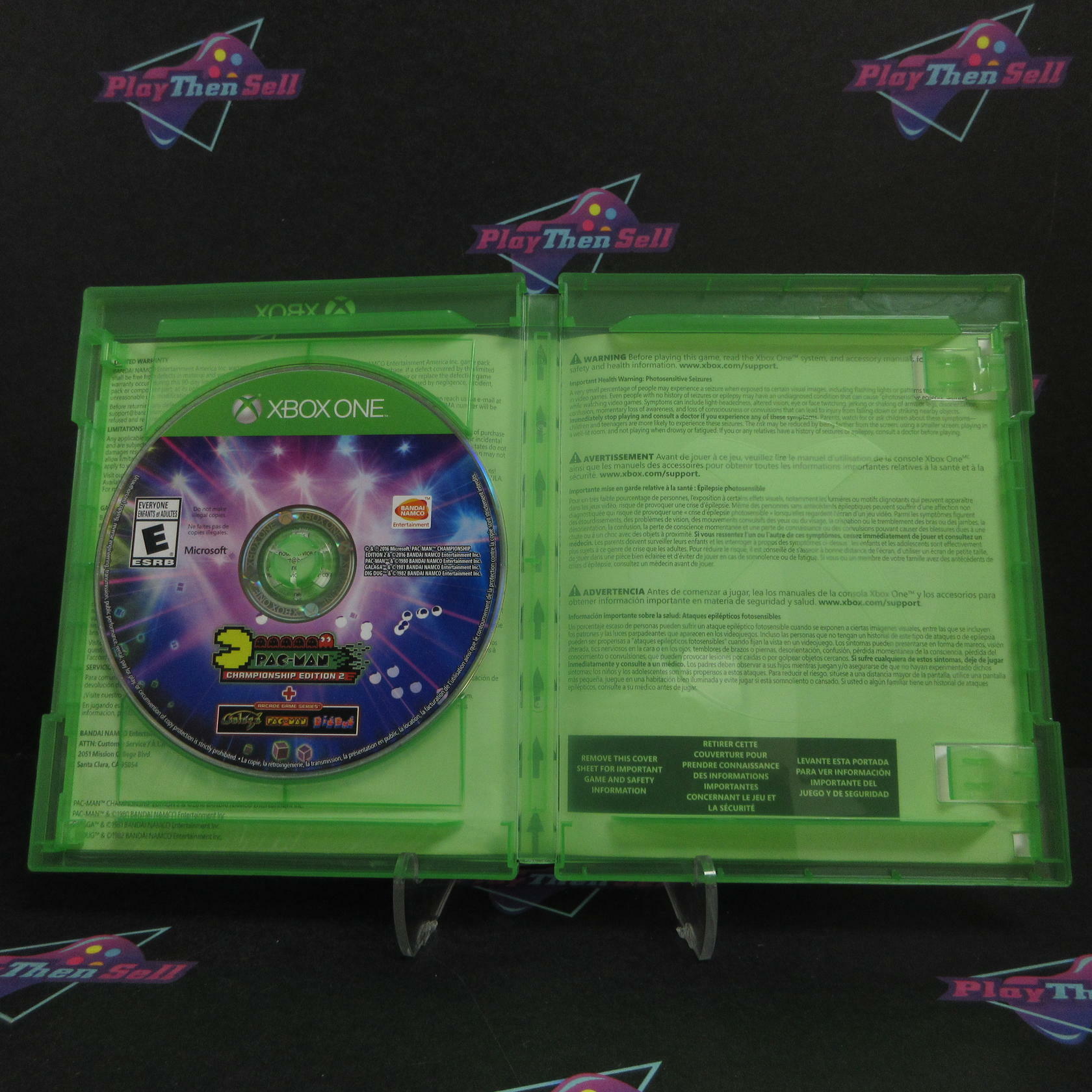 Pac-Man Championship Edition 2 + Arcade Game Series Xbox One CIB - Excellent