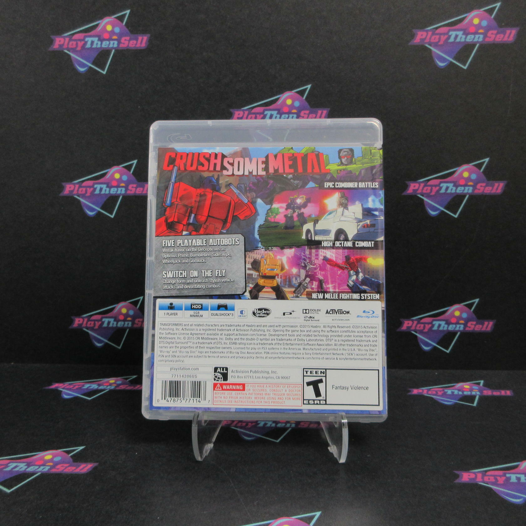 Transformers Devastation PS3 PlayStation 3 Complete - Excellent