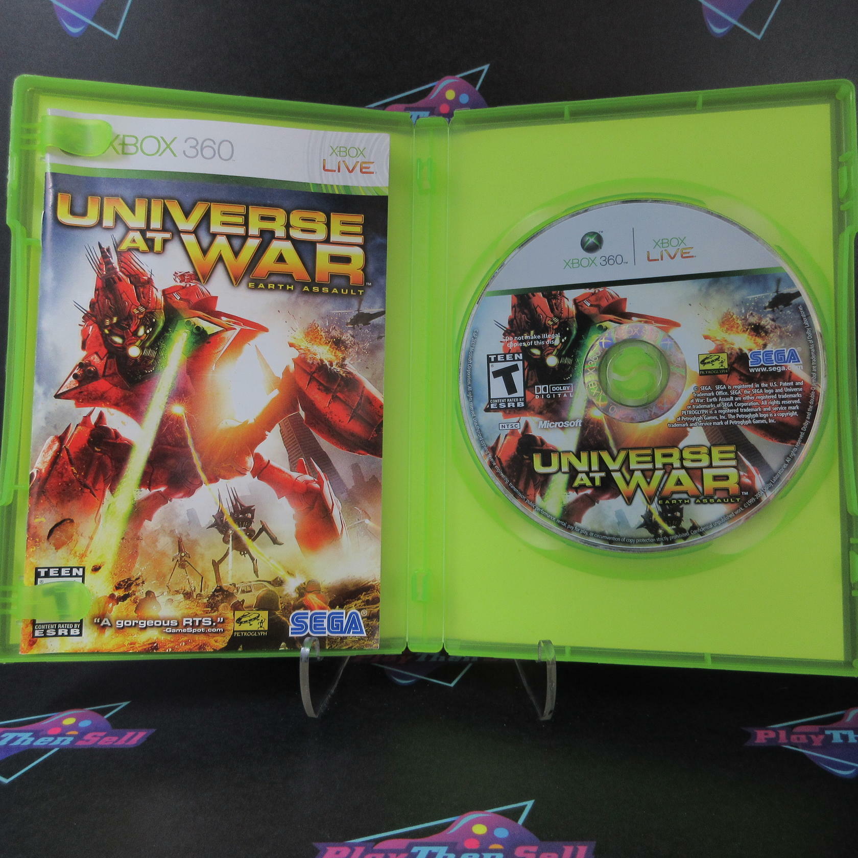 Universe at War Earth Assault Xbox 360 Complete - Excellent