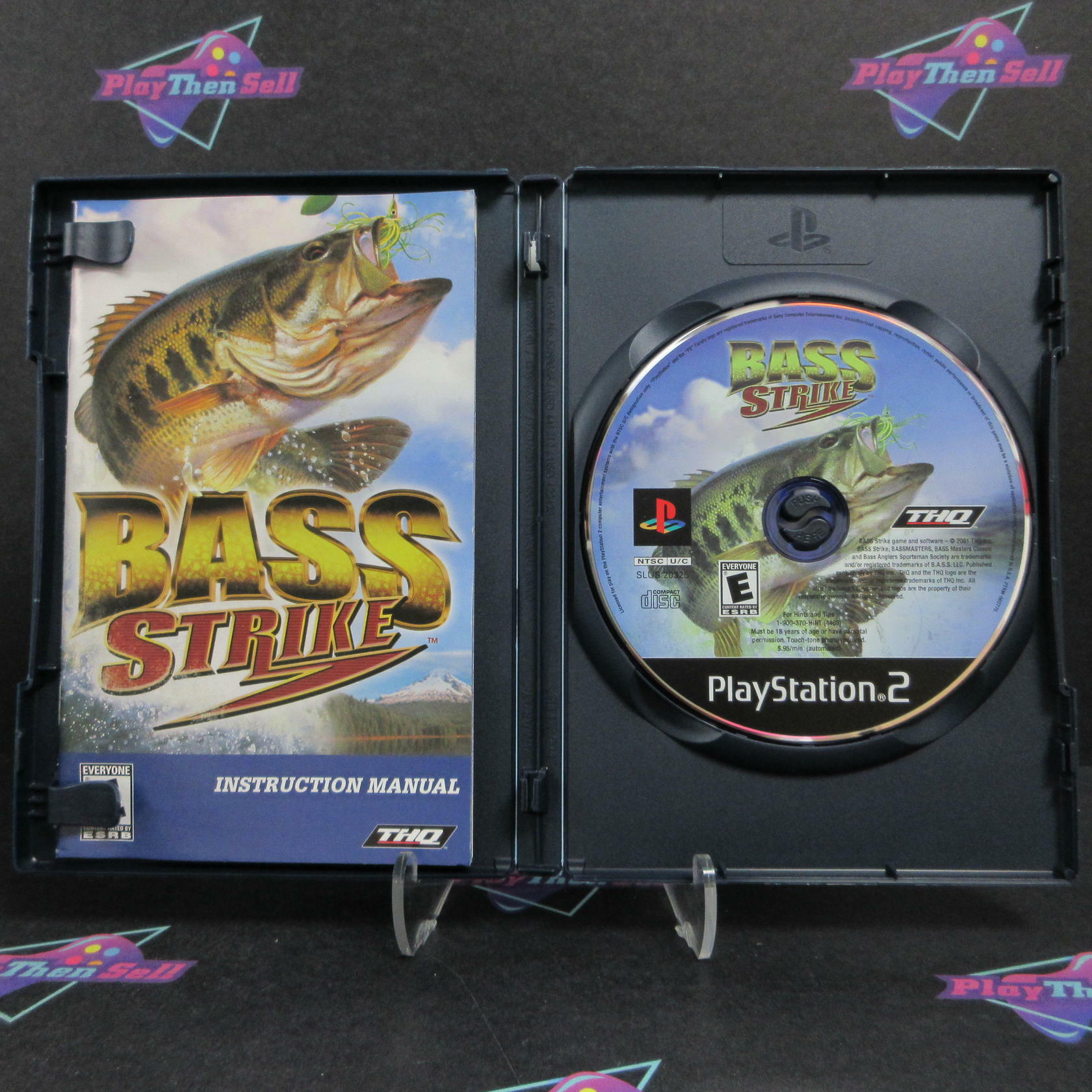 Bass Strike PS2 PlayStation 2 Complete - Excellent
