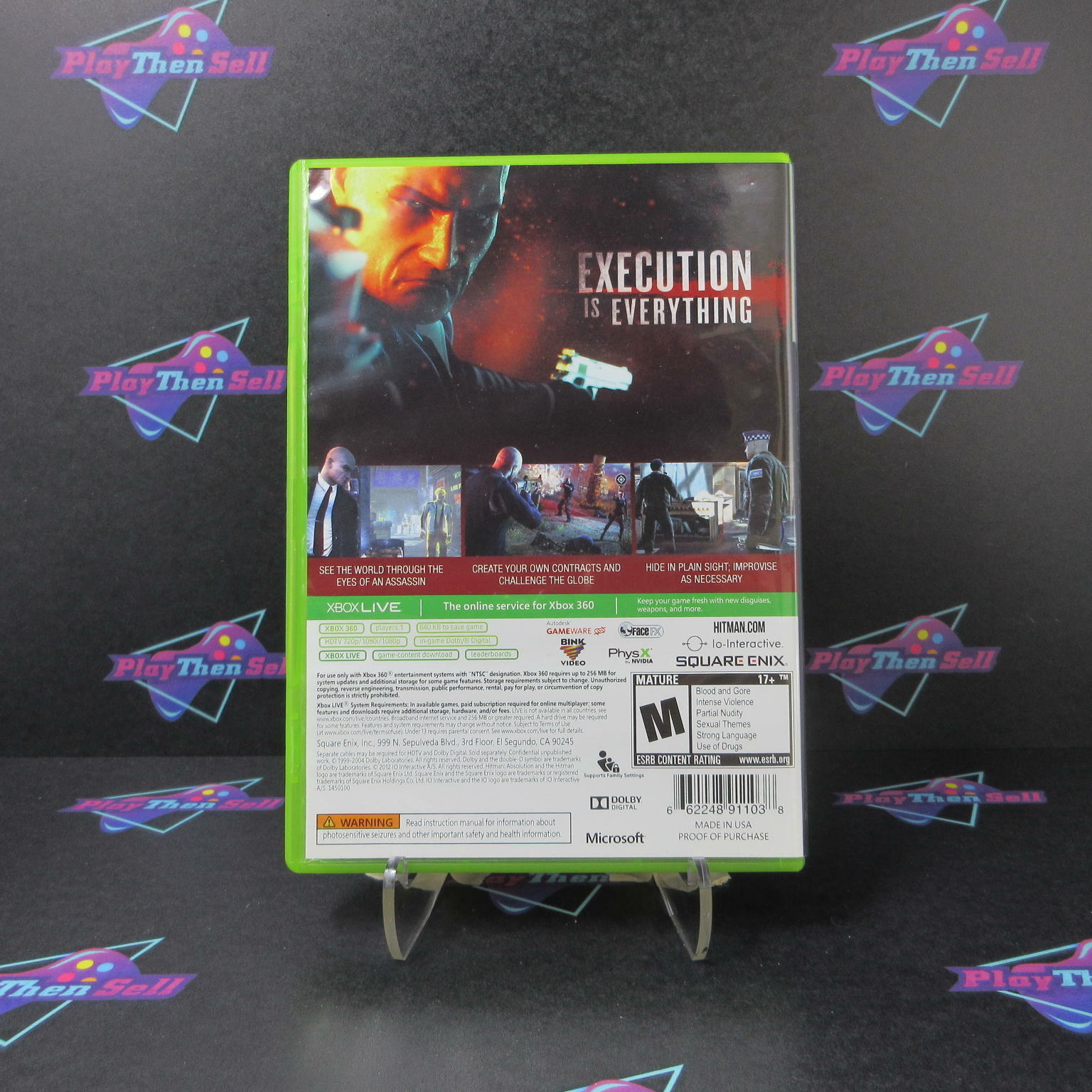 Hitman Absolution Xbox 360 Complete - Excellent