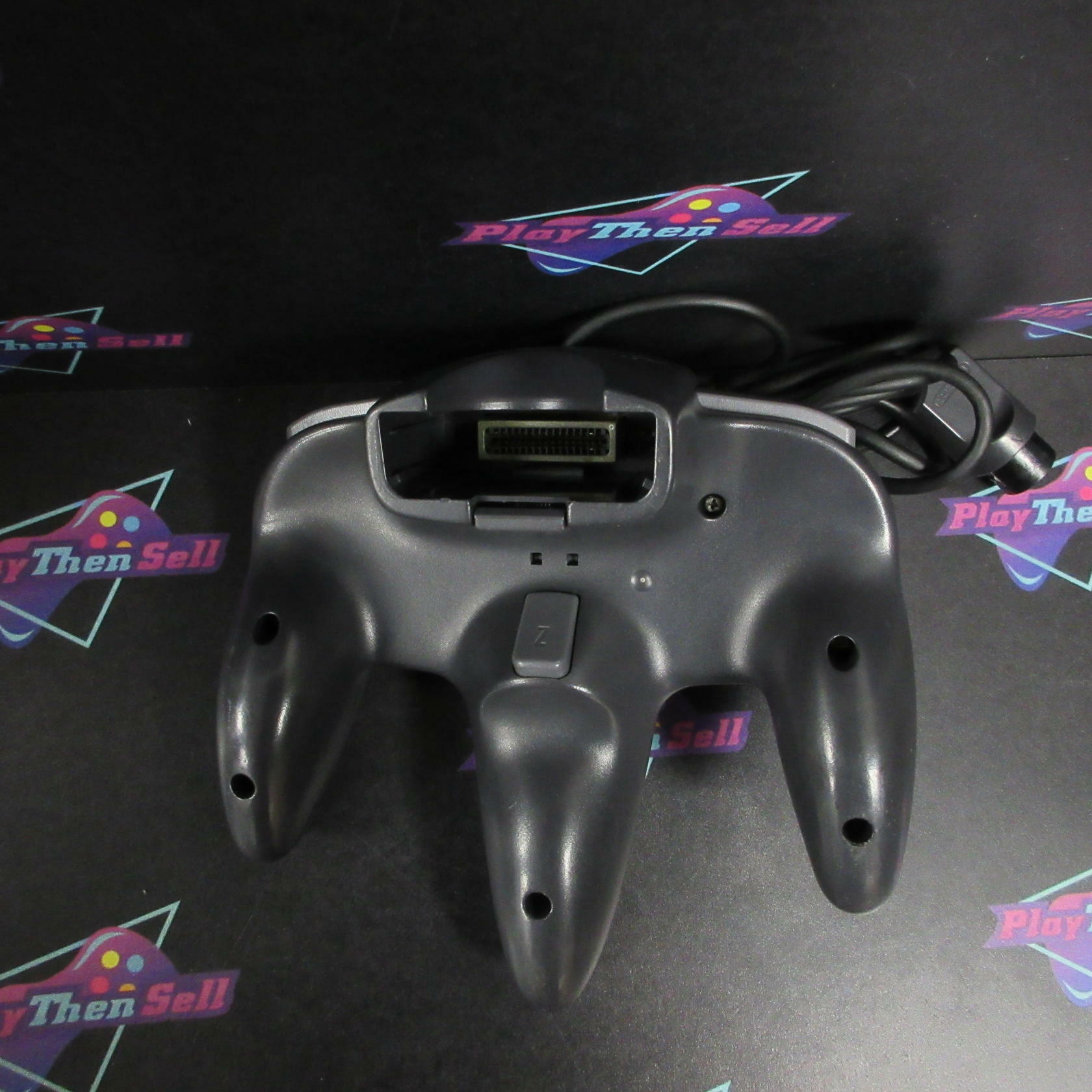 Refurbished - Black Nintendo 64 N64 Controller w/ Hall Effect Joystick Good - Refurbished