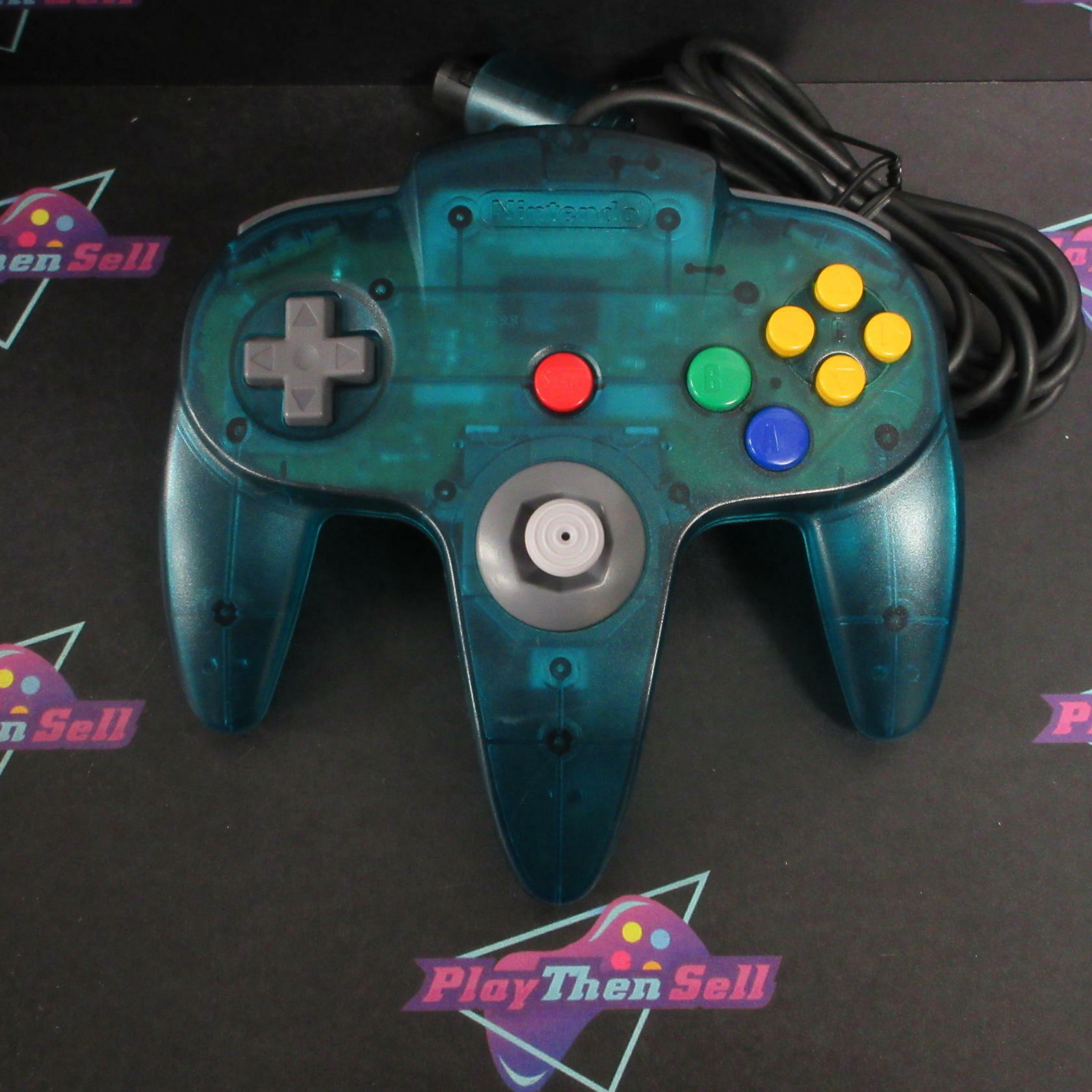 Refurbished - Ice Blue Nintendo 64 N64 Controller Hall Effect Stick Excell. - Refurbished