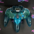 Refurbished - Ice Blue Nintendo 64 N64 Controller Hall Effect Stick Excell. - Refurbished