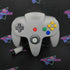 Refurbished - Gray N64 Nintendo 64 Controller Authentic OEM Very Good - Refurbished