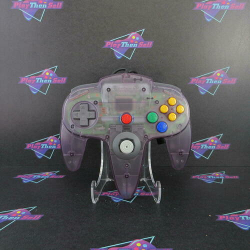 Refurbished - Atomic Purple Nintendo 64 N64 Controller Hall Effect Stick Excell. - Refurbished